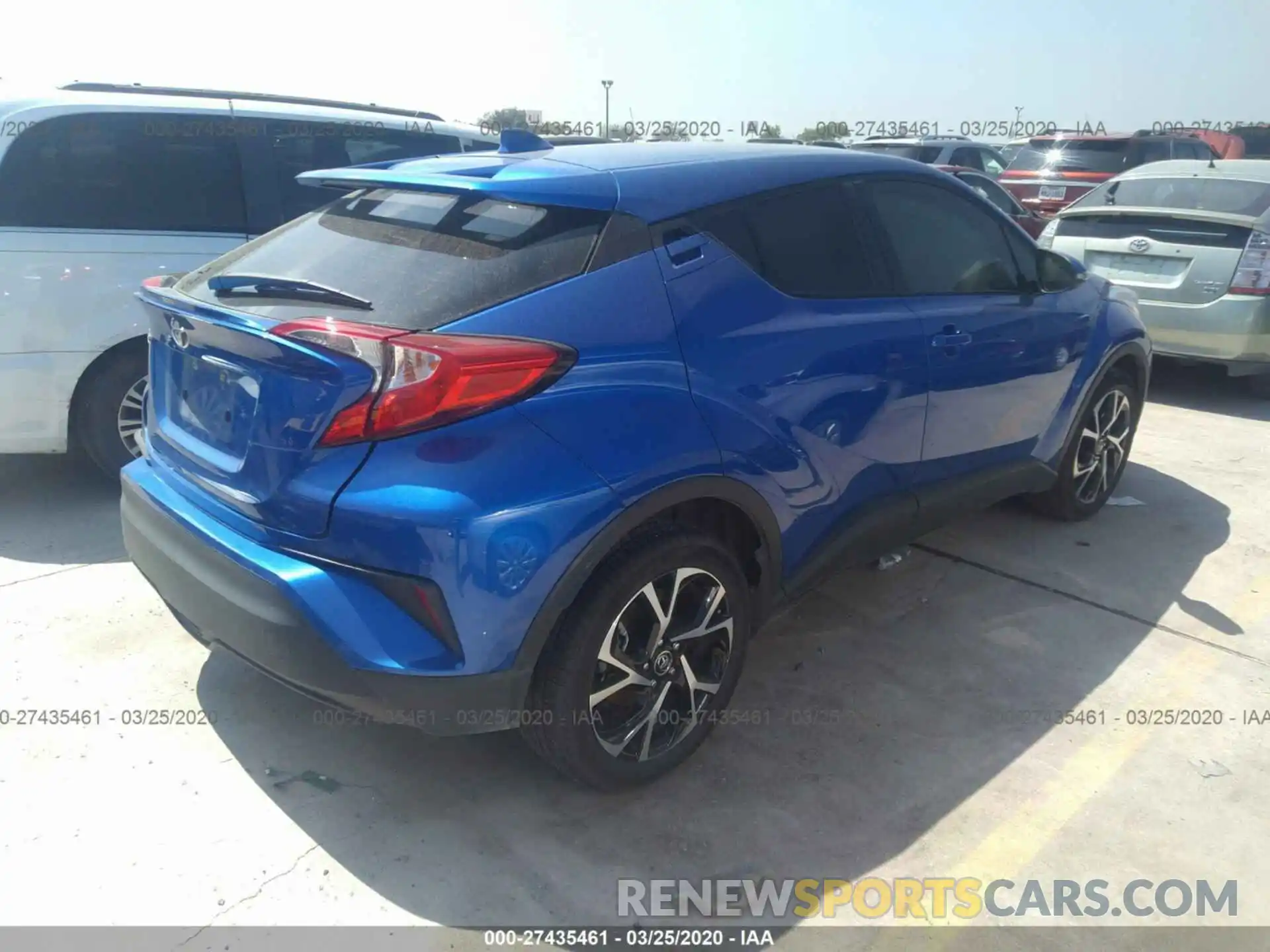 4 Photograph of a damaged car NMTKHMBX4KR086303 TOYOTA C-HR 2019