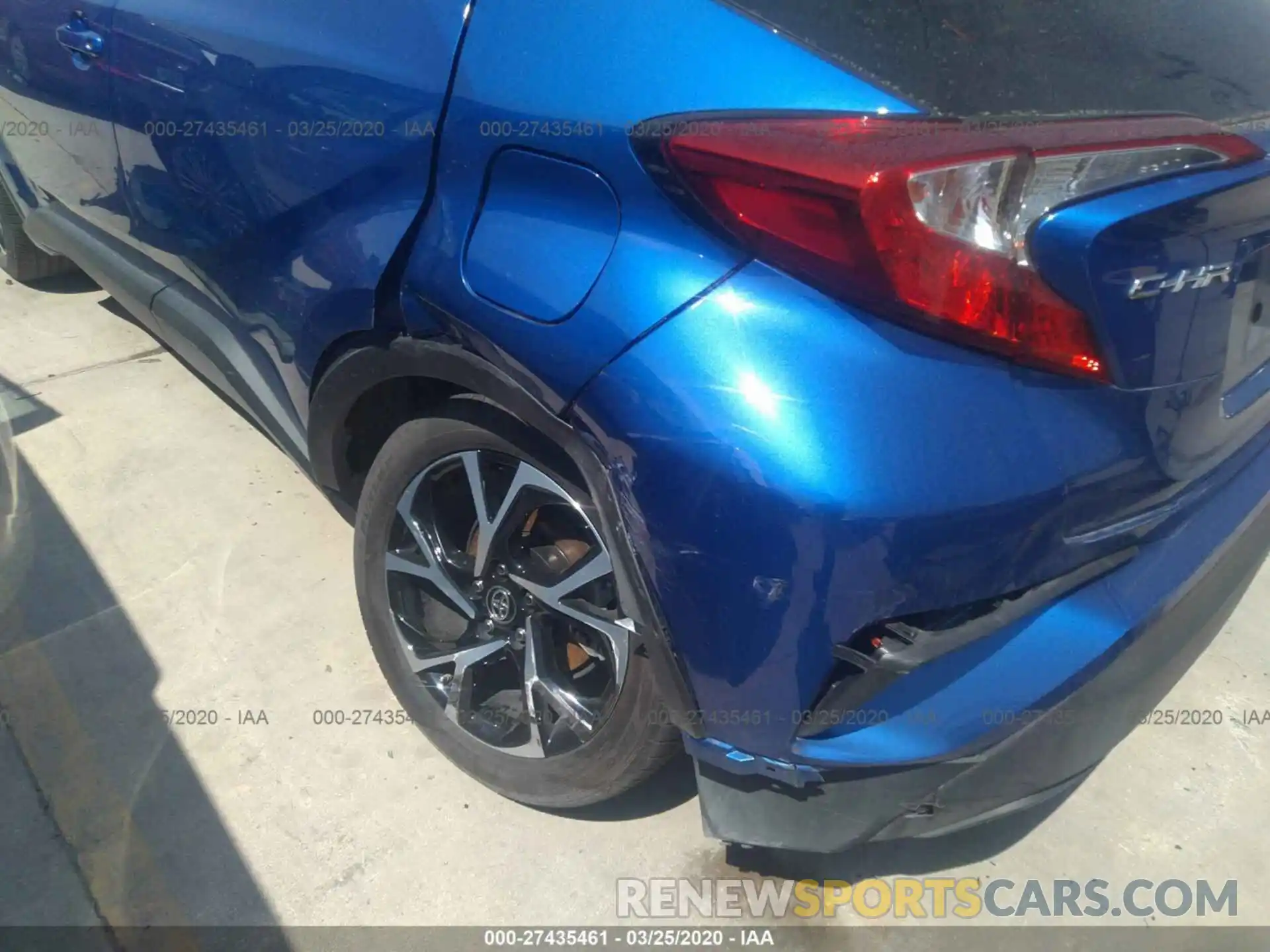 6 Photograph of a damaged car NMTKHMBX4KR086303 TOYOTA C-HR 2019