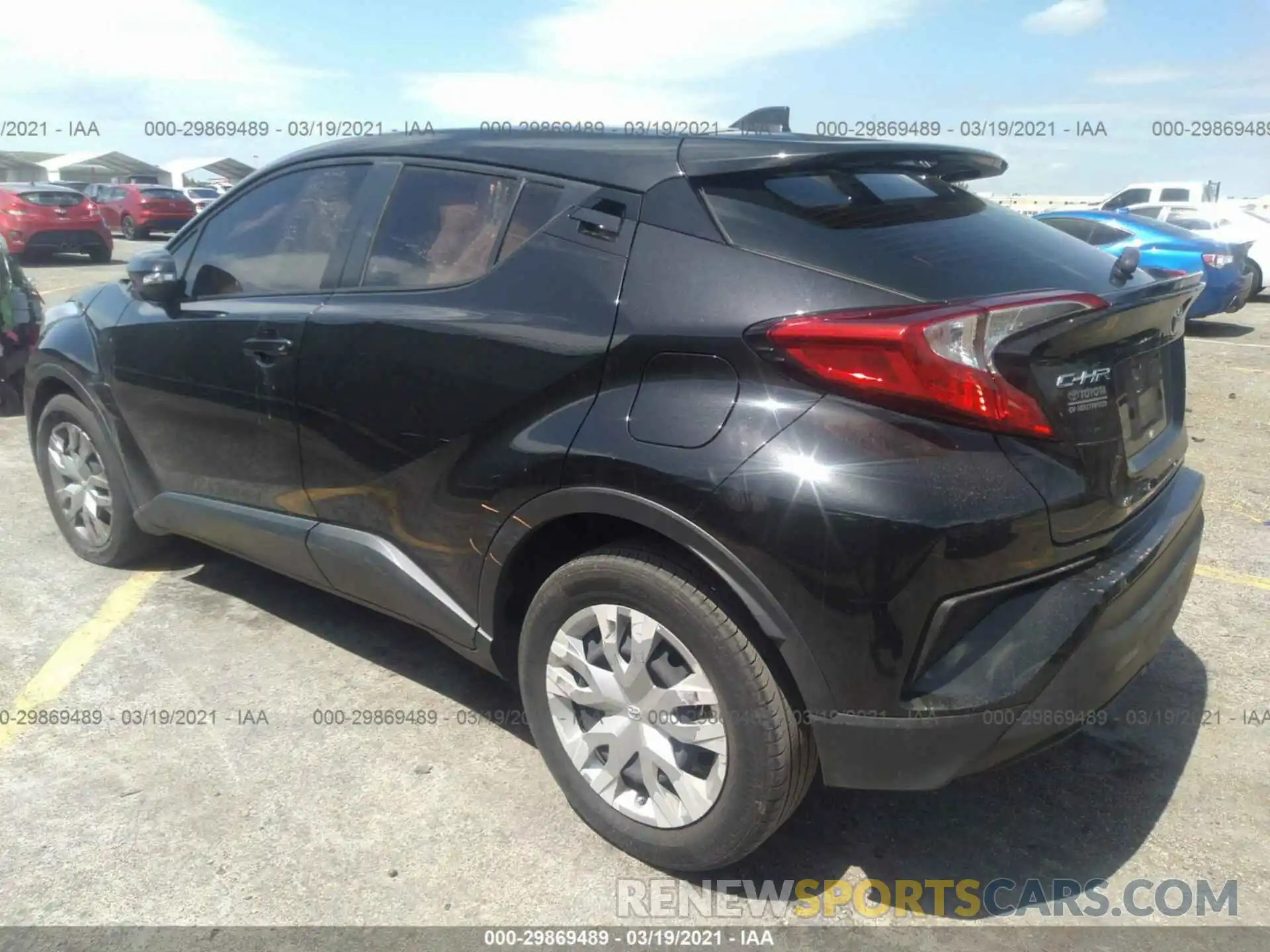 3 Photograph of a damaged car NMTKHMBX4KR088665 TOYOTA C-HR 2019