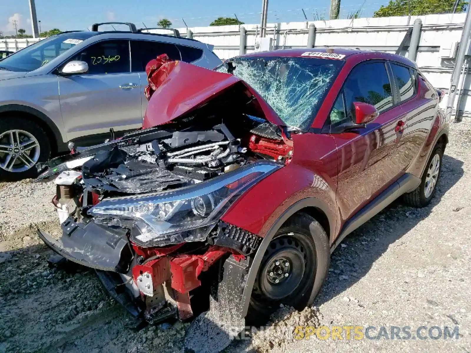 2 Photograph of a damaged car NMTKHMBX4KR092232 TOYOTA C-HR 2019