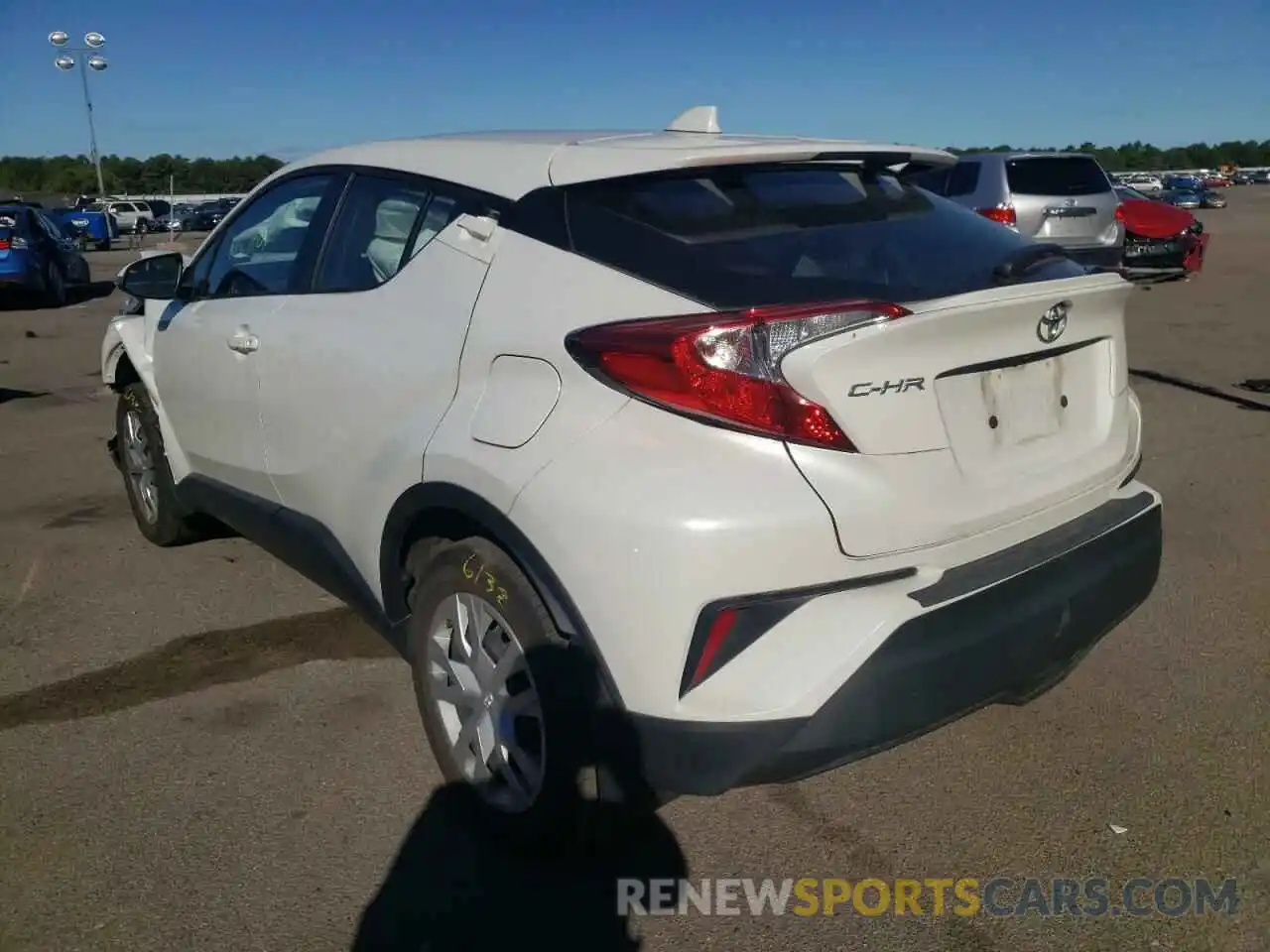 3 Photograph of a damaged car NMTKHMBX4KR095888 TOYOTA C-HR 2019