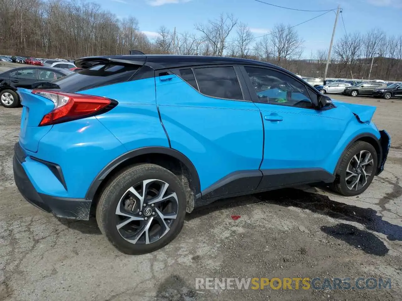 3 Photograph of a damaged car NMTKHMBX4KR097964 TOYOTA C-HR 2019