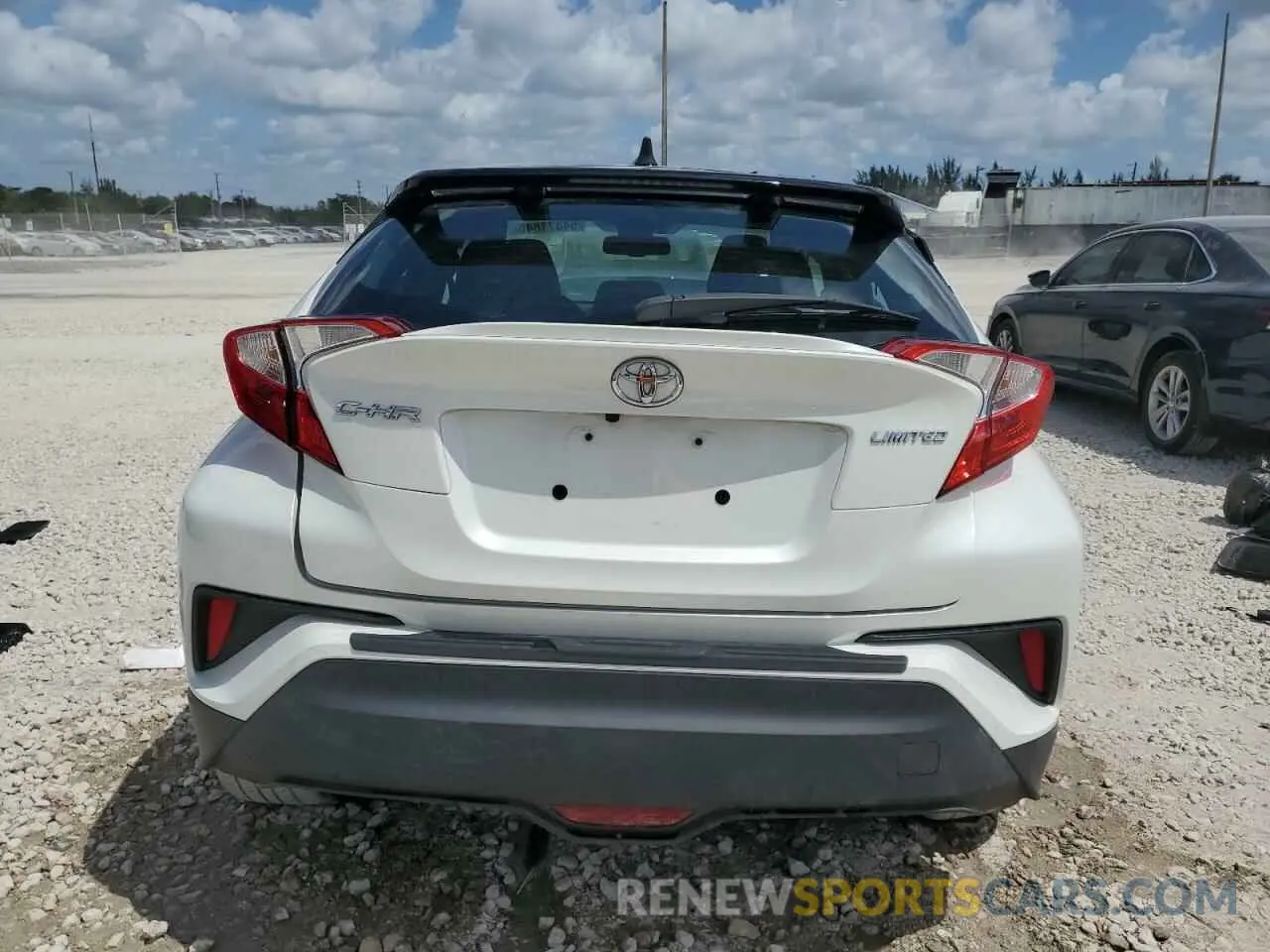6 Photograph of a damaged car NMTKHMBX4KR100572 TOYOTA C-HR 2019