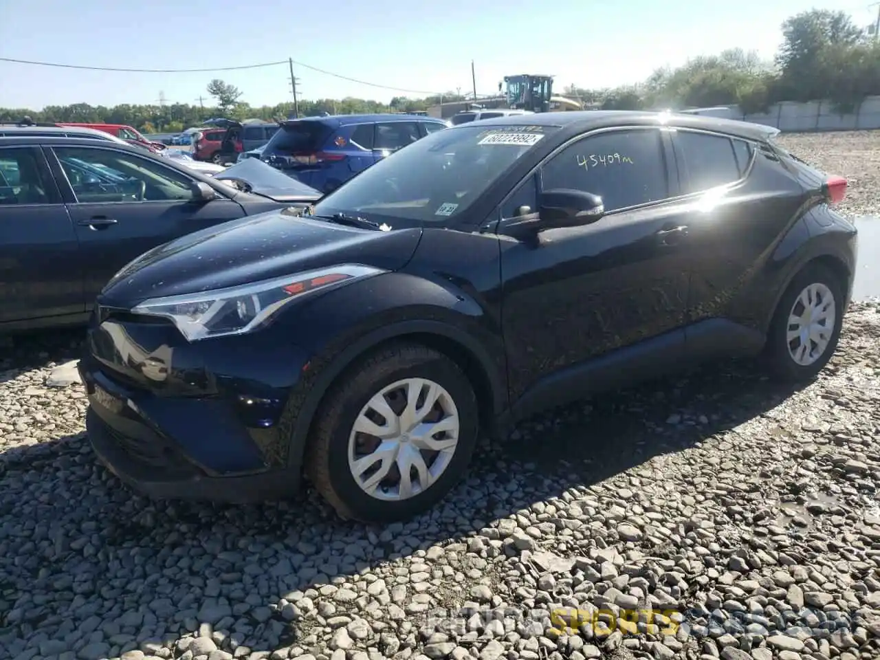 2 Photograph of a damaged car NMTKHMBX5KR068571 TOYOTA C-HR 2019