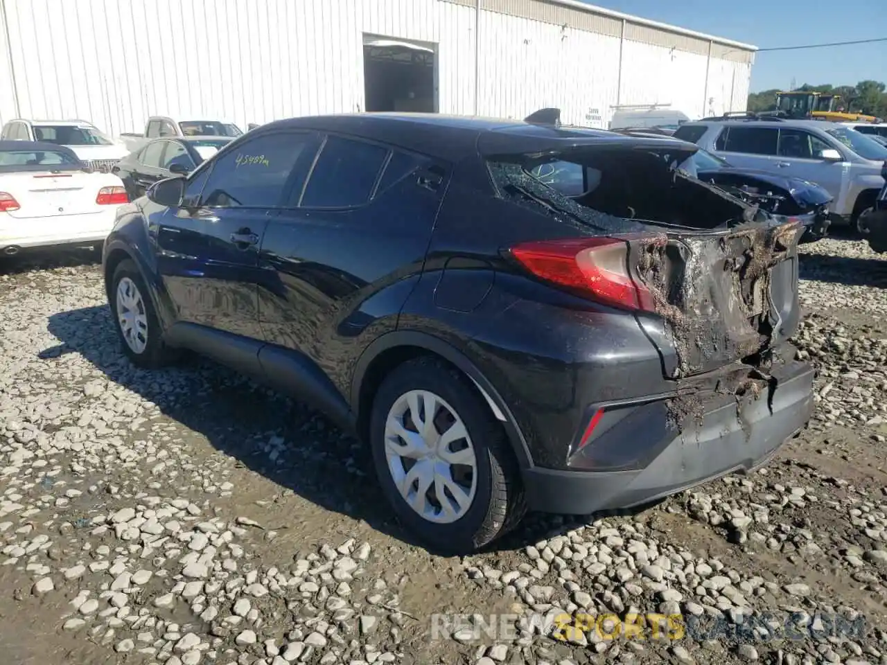 3 Photograph of a damaged car NMTKHMBX5KR068571 TOYOTA C-HR 2019