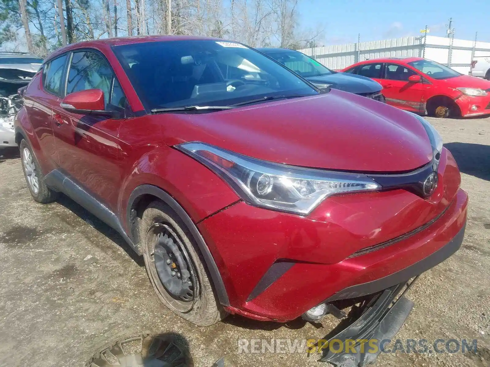 1 Photograph of a damaged car NMTKHMBX5KR070384 TOYOTA C-HR 2019