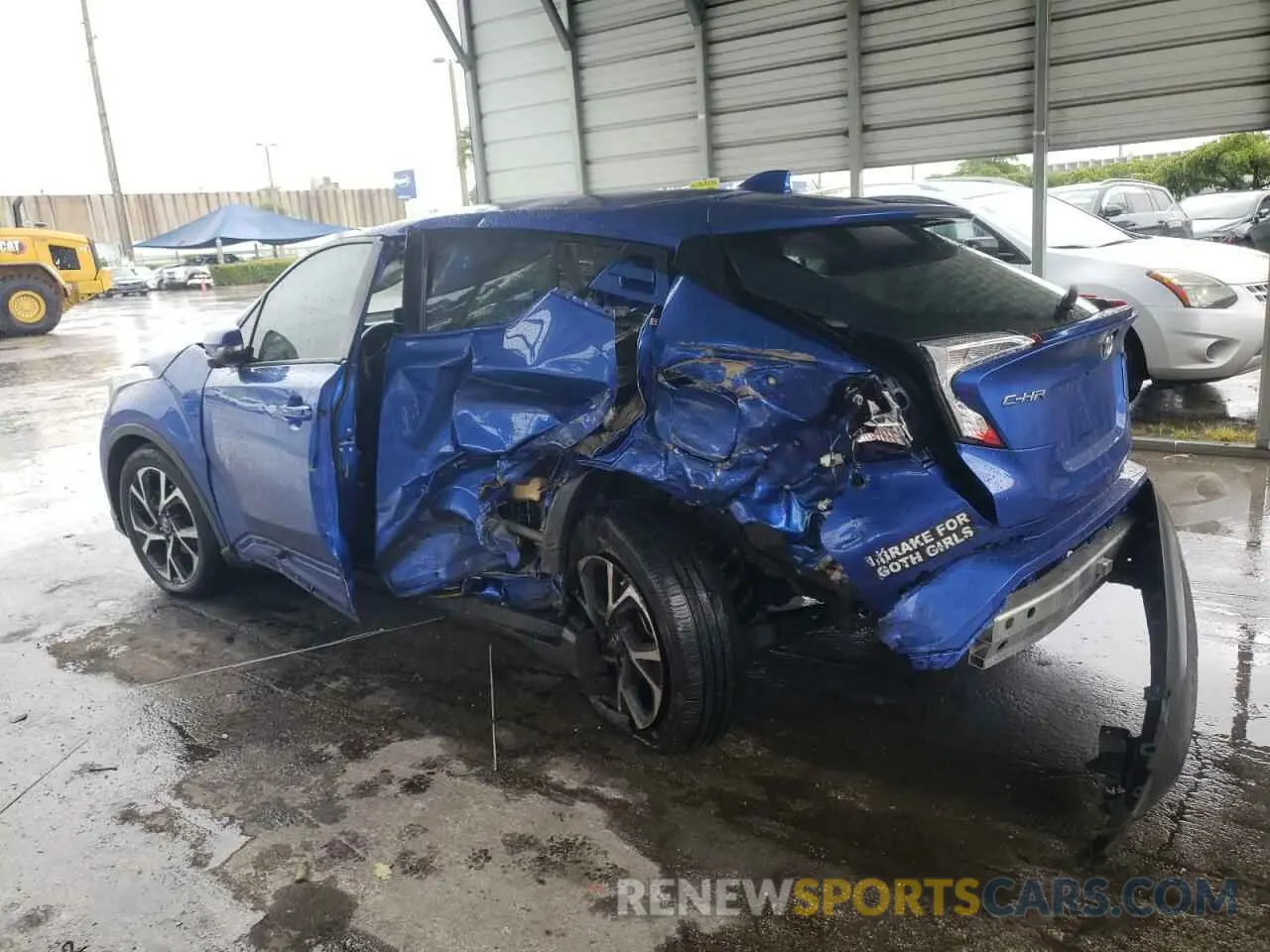 2 Photograph of a damaged car NMTKHMBX5KR074631 TOYOTA C-HR 2019