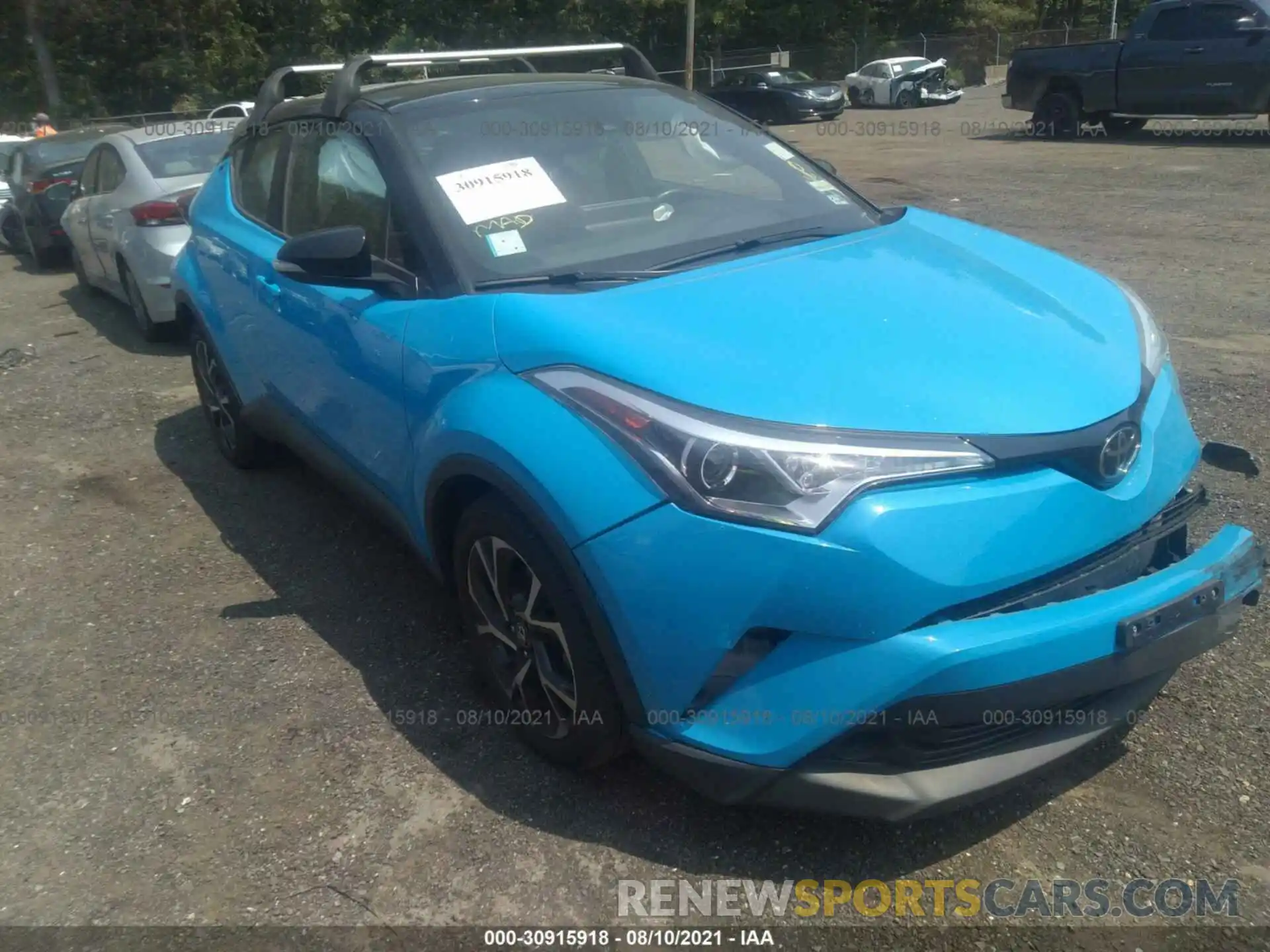 1 Photograph of a damaged car NMTKHMBX5KR075889 TOYOTA C-HR 2019