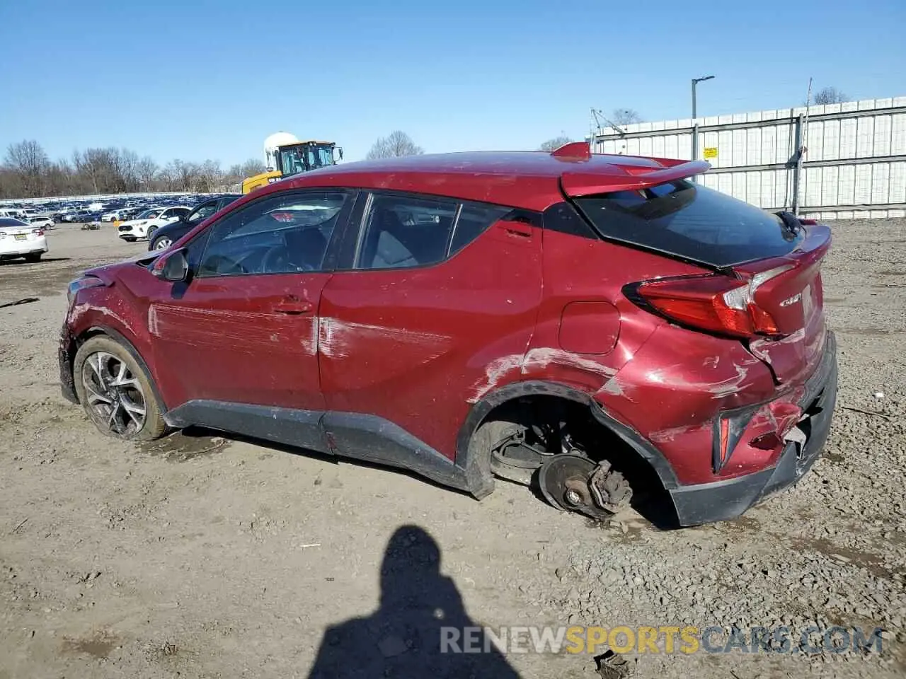 2 Photograph of a damaged car NMTKHMBX5KR076587 TOYOTA C-HR 2019