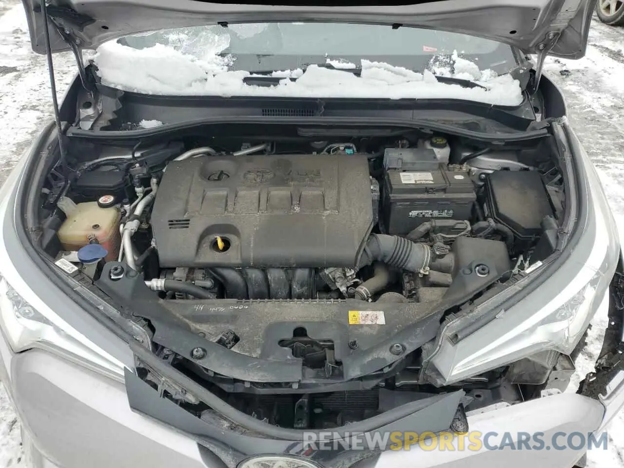 13 Photograph of a damaged car NMTKHMBX5KR076928 TOYOTA C-HR 2019
