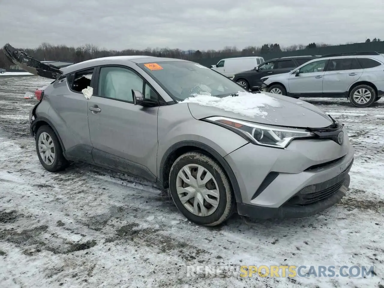 4 Photograph of a damaged car NMTKHMBX5KR076928 TOYOTA C-HR 2019