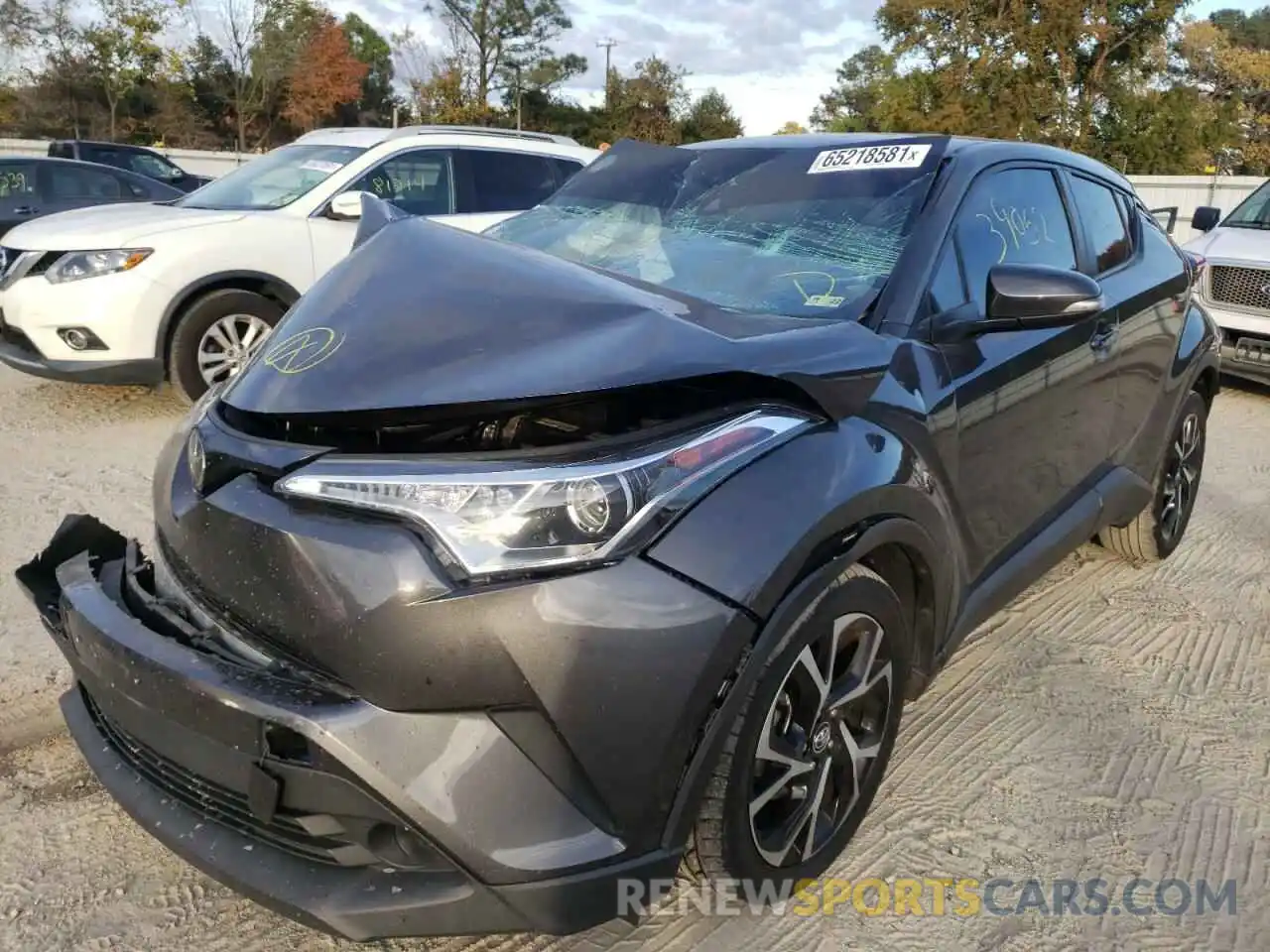 2 Photograph of a damaged car NMTKHMBX5KR077531 TOYOTA C-HR 2019