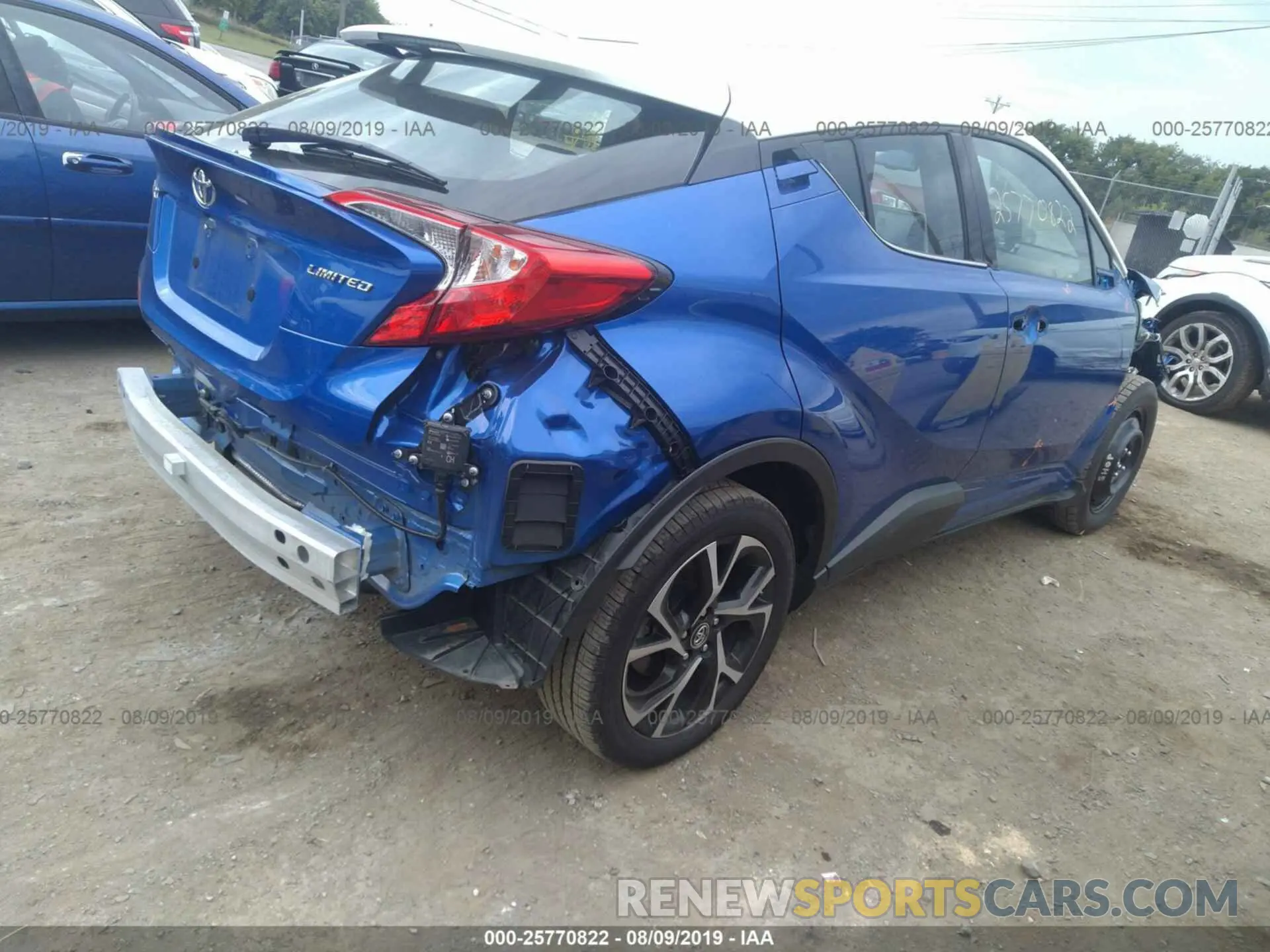 4 Photograph of a damaged car NMTKHMBX5KR079392 TOYOTA C-HR 2019