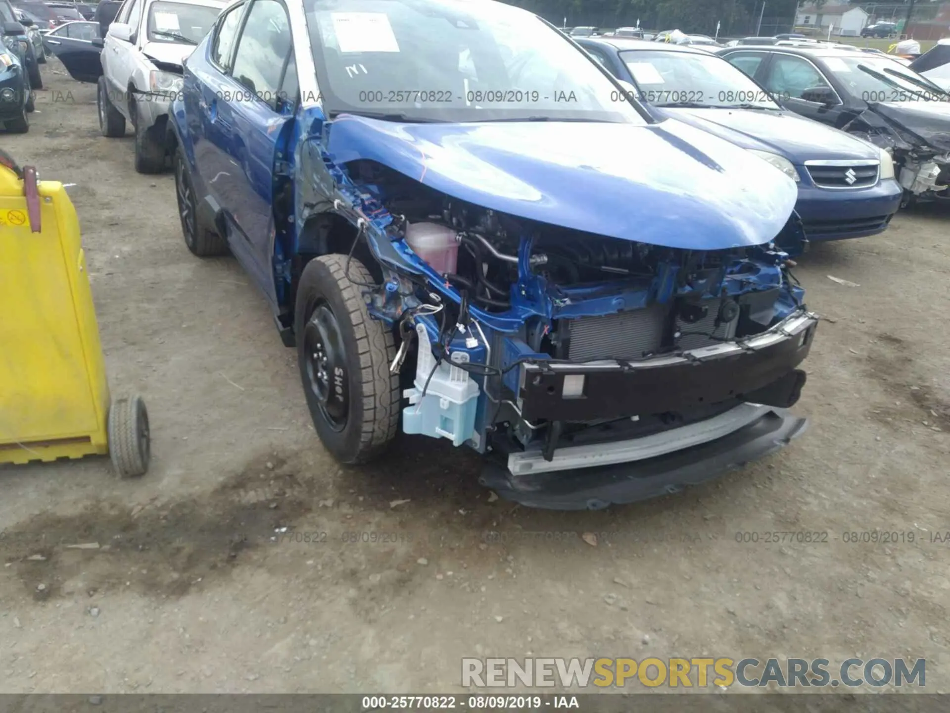 6 Photograph of a damaged car NMTKHMBX5KR079392 TOYOTA C-HR 2019