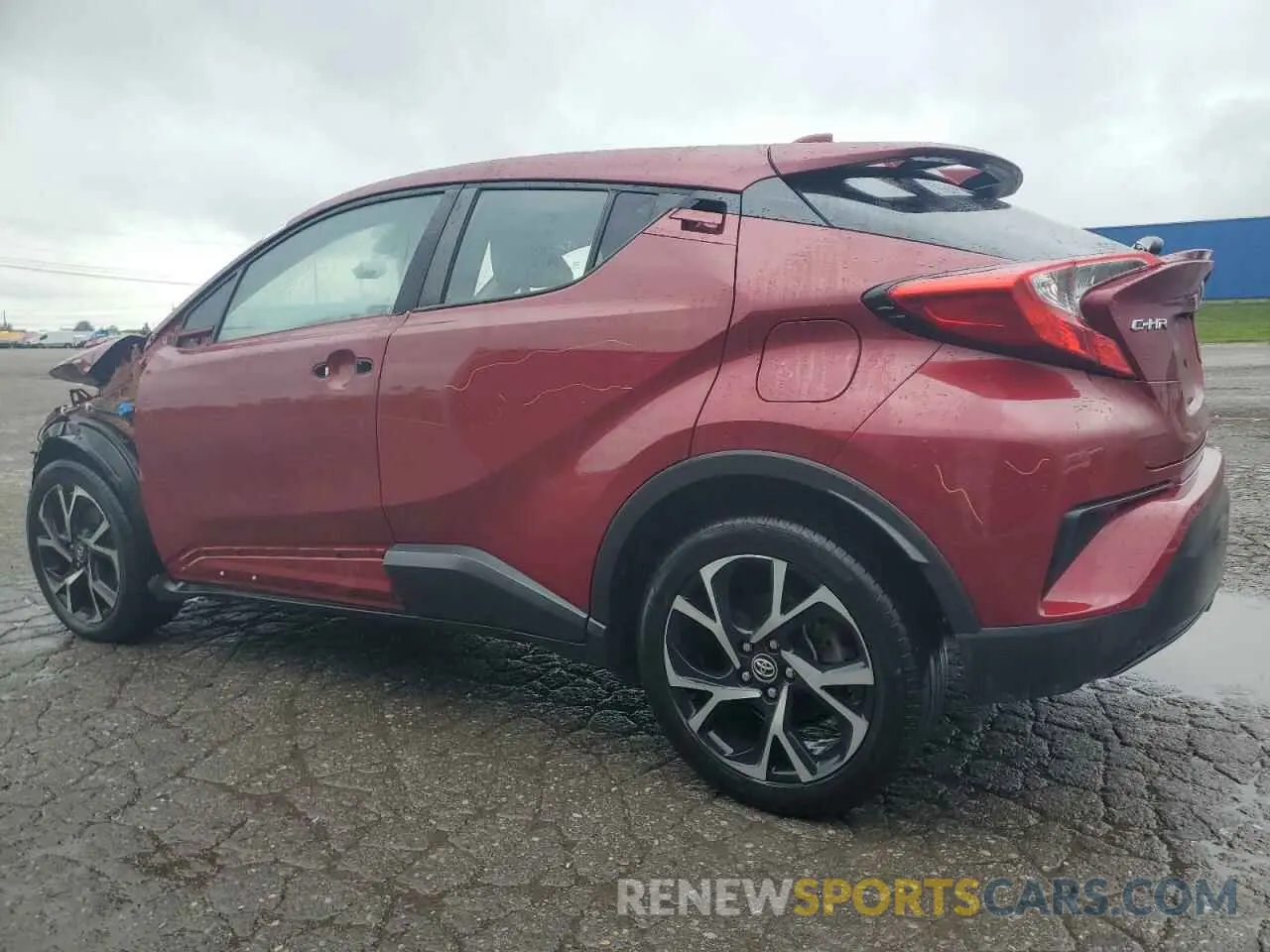 2 Photograph of a damaged car NMTKHMBX5KR081496 TOYOTA C-HR 2019