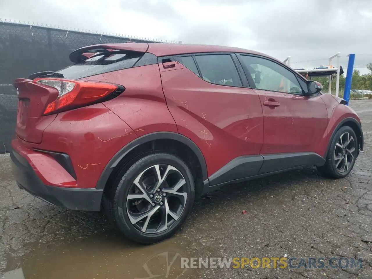 3 Photograph of a damaged car NMTKHMBX5KR081496 TOYOTA C-HR 2019