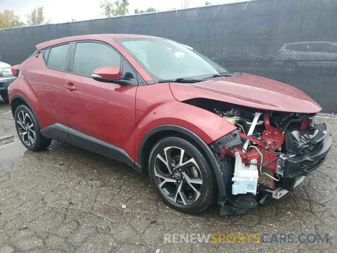 4 Photograph of a damaged car NMTKHMBX5KR081496 TOYOTA C-HR 2019