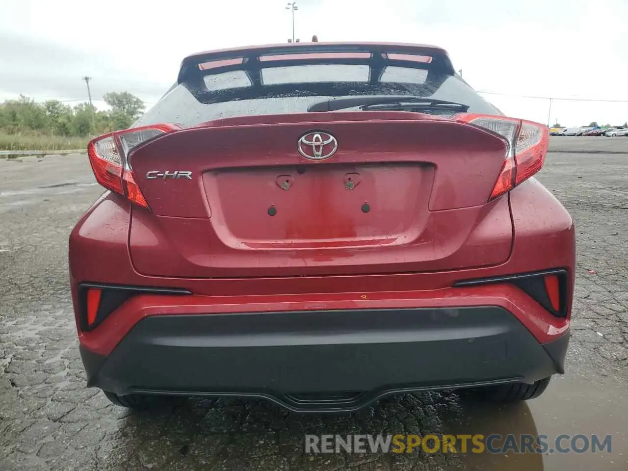 6 Photograph of a damaged car NMTKHMBX5KR081496 TOYOTA C-HR 2019