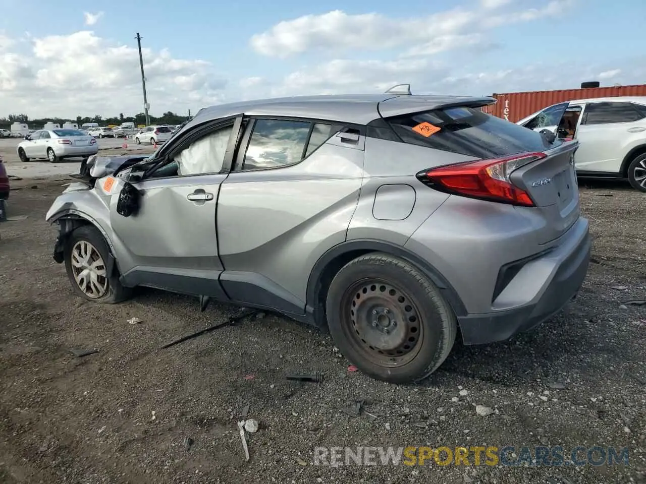 2 Photograph of a damaged car NMTKHMBX5KR083796 TOYOTA C-HR 2019