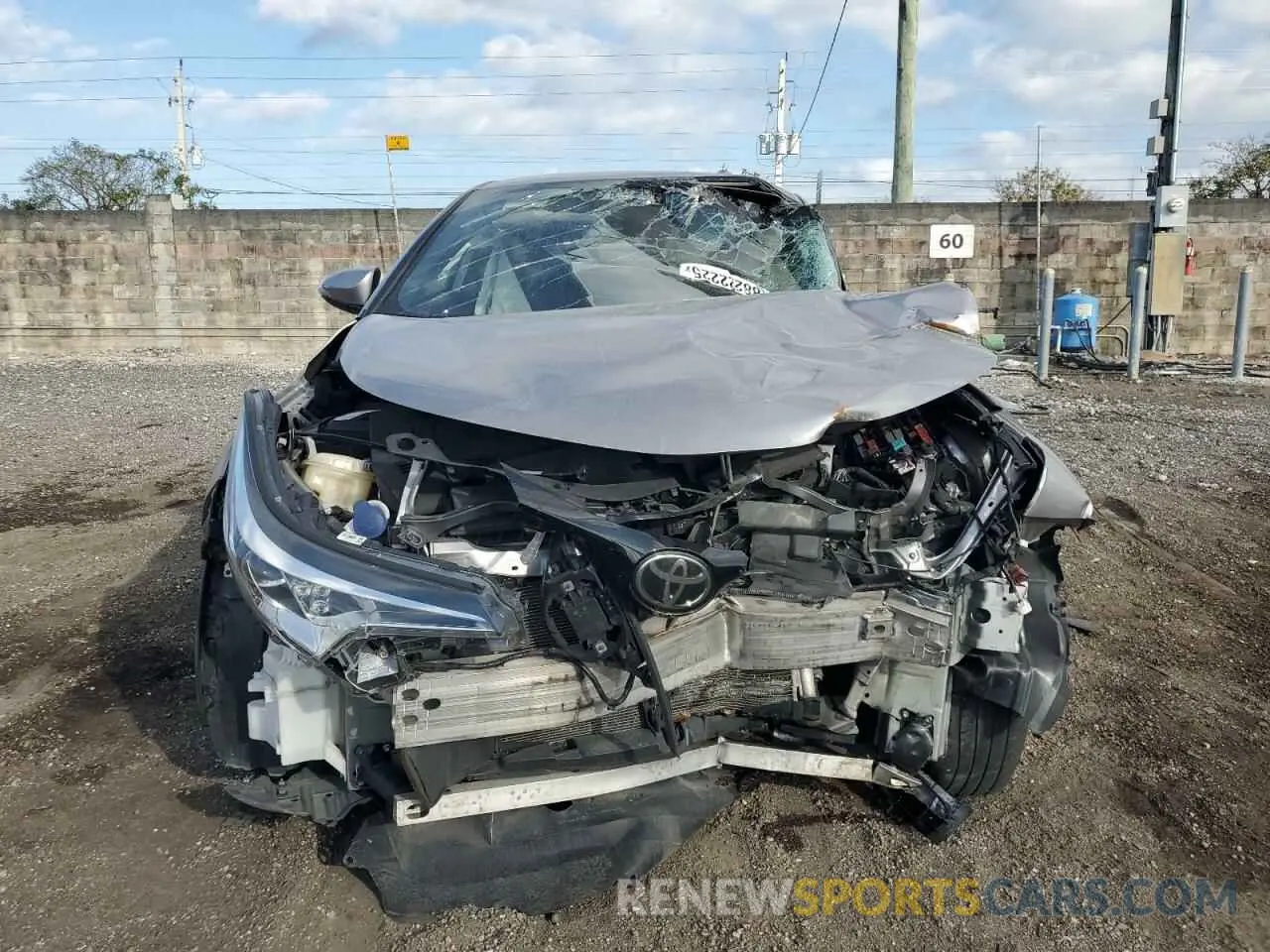 5 Photograph of a damaged car NMTKHMBX5KR083796 TOYOTA C-HR 2019