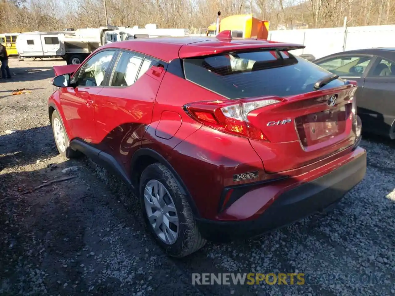 3 Photograph of a damaged car NMTKHMBX5KR085113 TOYOTA C-HR 2019