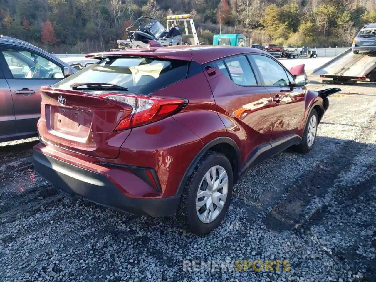 4 Photograph of a damaged car NMTKHMBX5KR085113 TOYOTA C-HR 2019