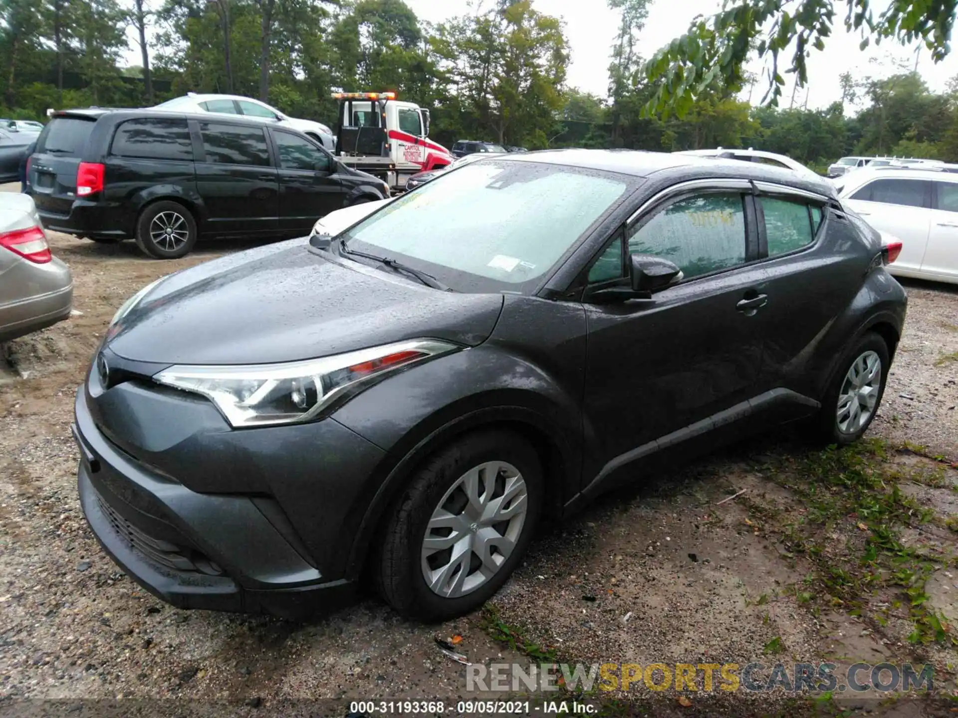 2 Photograph of a damaged car NMTKHMBX5KR086052 TOYOTA C-HR 2019