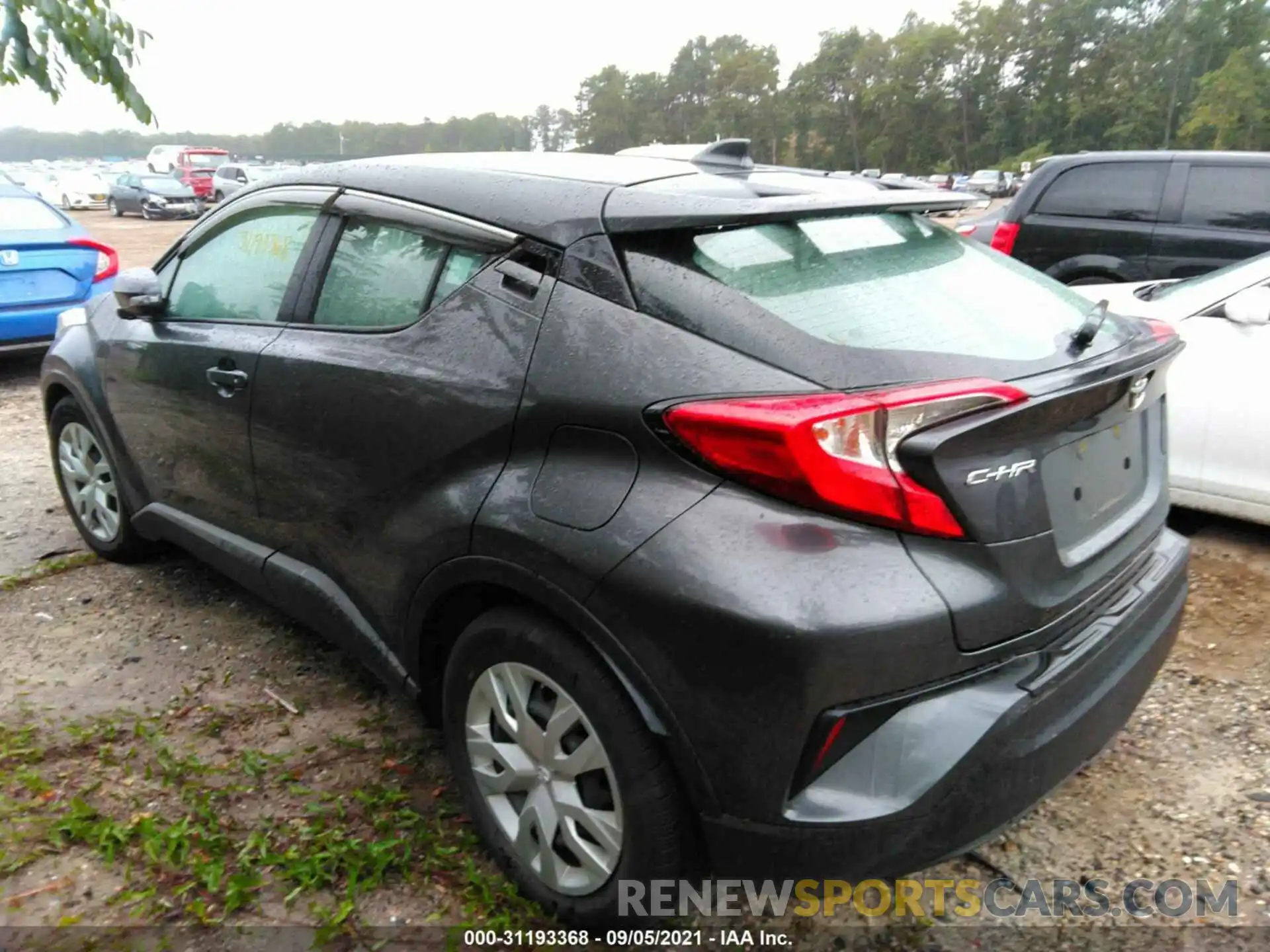 3 Photograph of a damaged car NMTKHMBX5KR086052 TOYOTA C-HR 2019