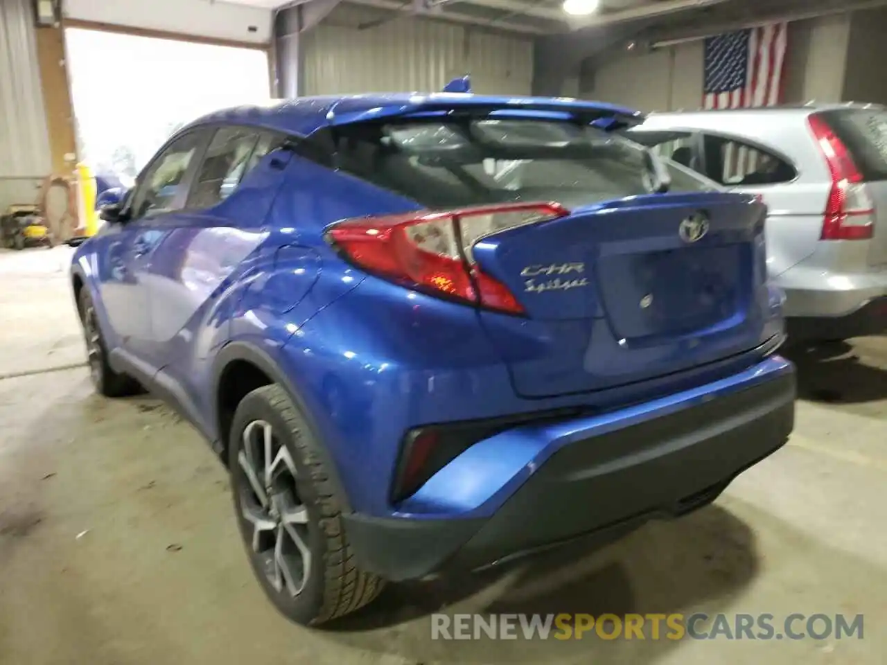 3 Photograph of a damaged car NMTKHMBX5KR086214 TOYOTA C-HR 2019