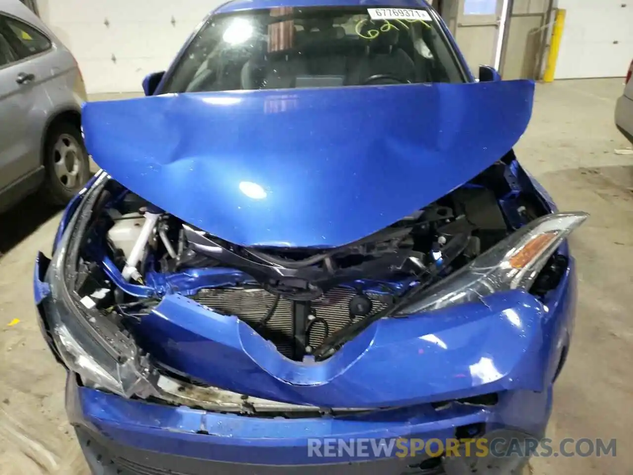 7 Photograph of a damaged car NMTKHMBX5KR086214 TOYOTA C-HR 2019