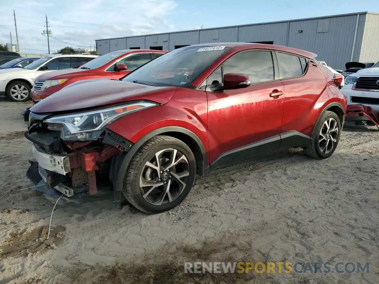 1 Photograph of a damaged car NMTKHMBX5KR088237 TOYOTA C-HR 2019