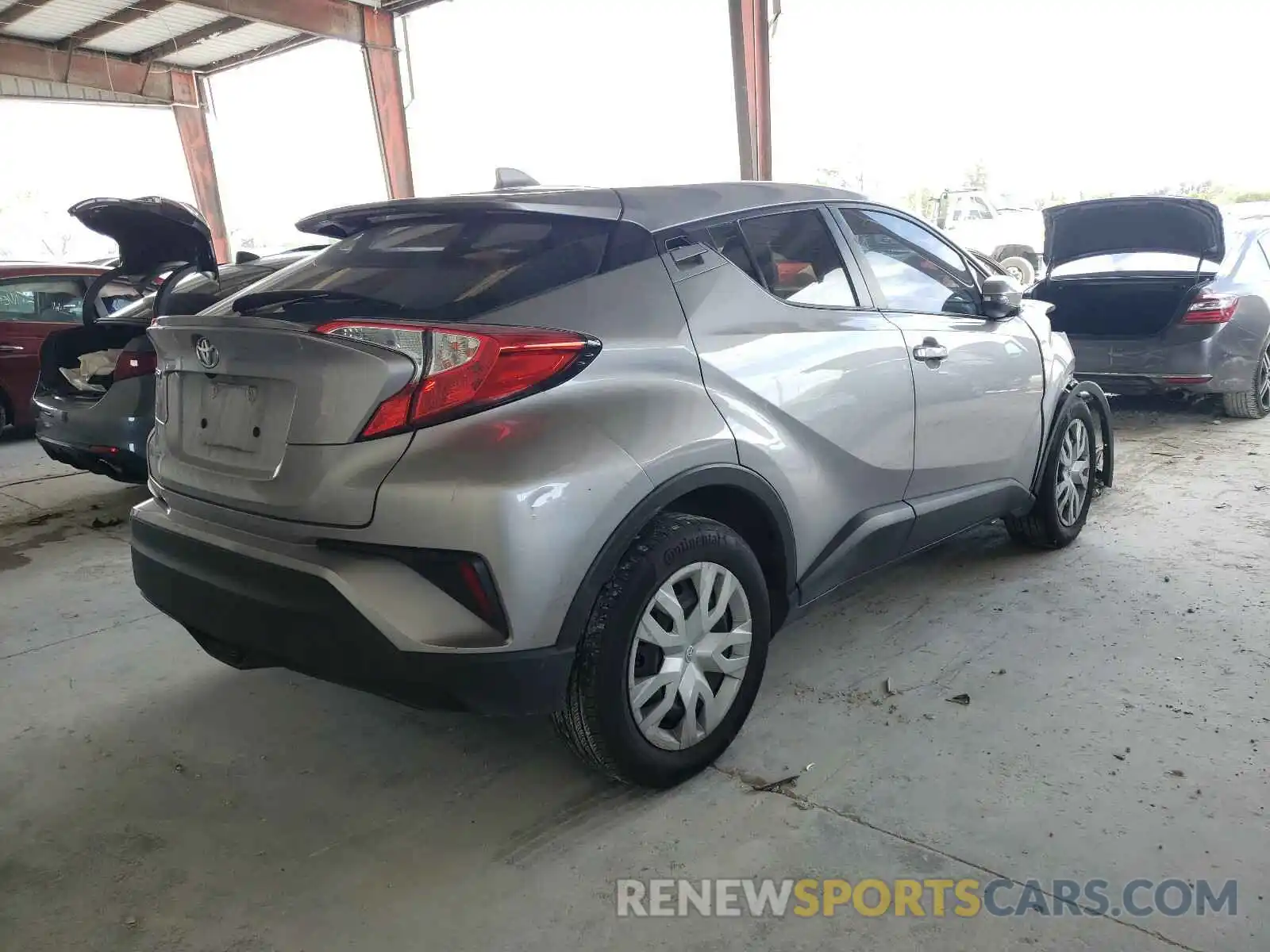 4 Photograph of a damaged car NMTKHMBX5KR089310 TOYOTA C-HR 2019