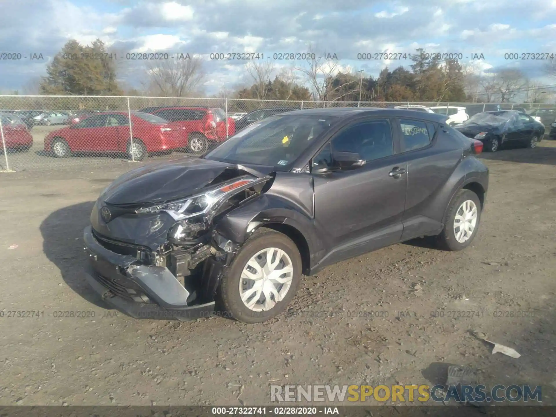 2 Photograph of a damaged car NMTKHMBX5KR089808 TOYOTA C-HR 2019