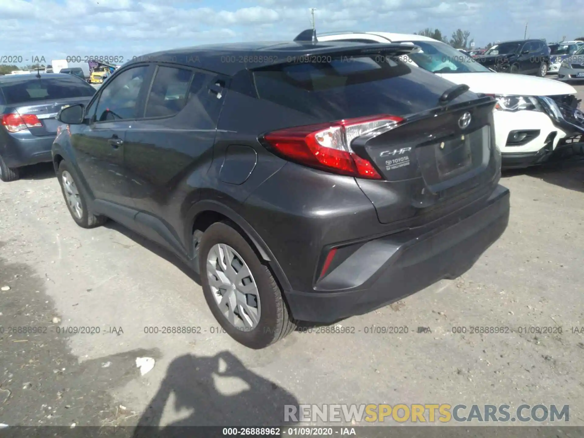 3 Photograph of a damaged car NMTKHMBX5KR090151 TOYOTA C-HR 2019