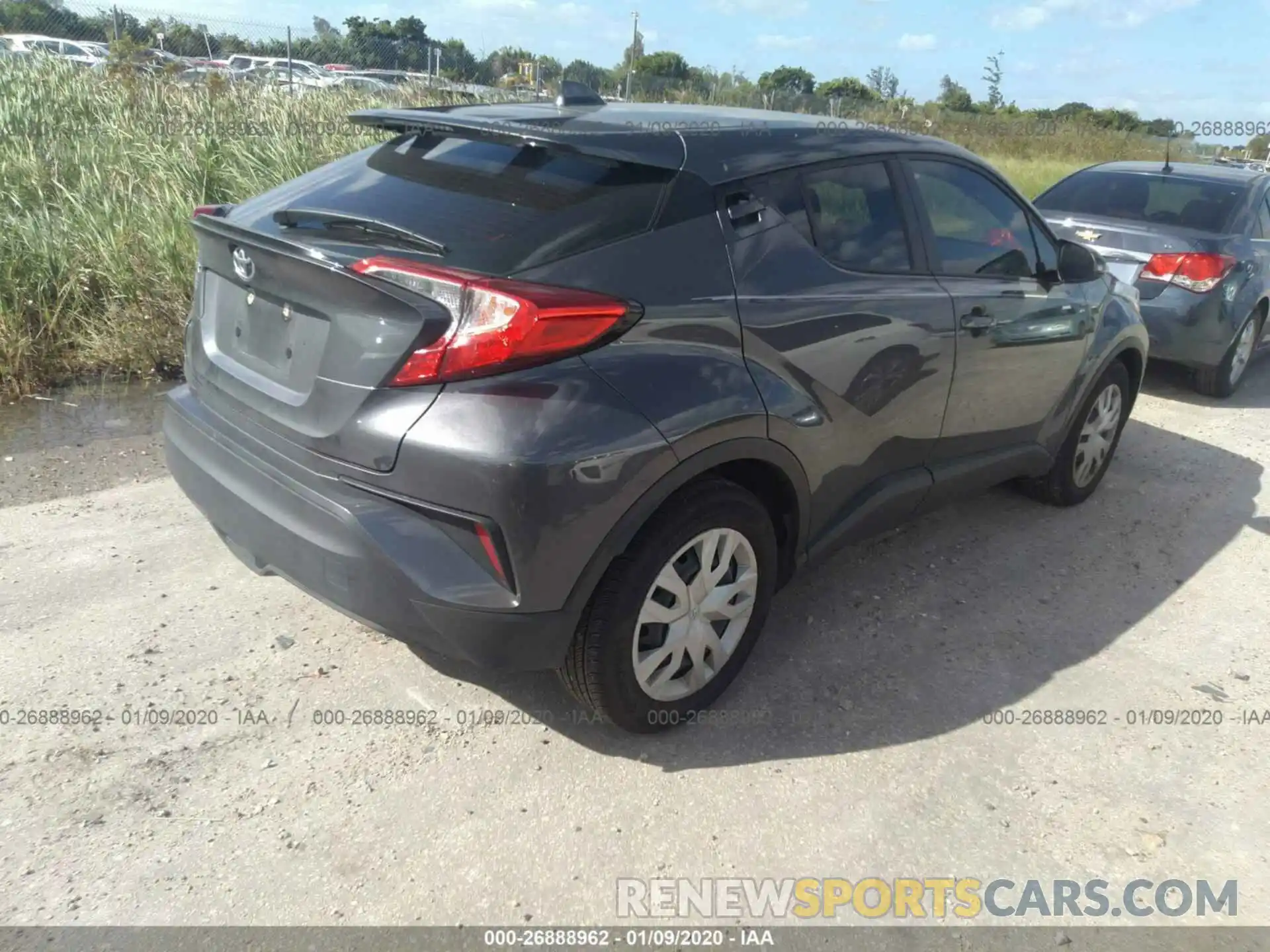 4 Photograph of a damaged car NMTKHMBX5KR090151 TOYOTA C-HR 2019