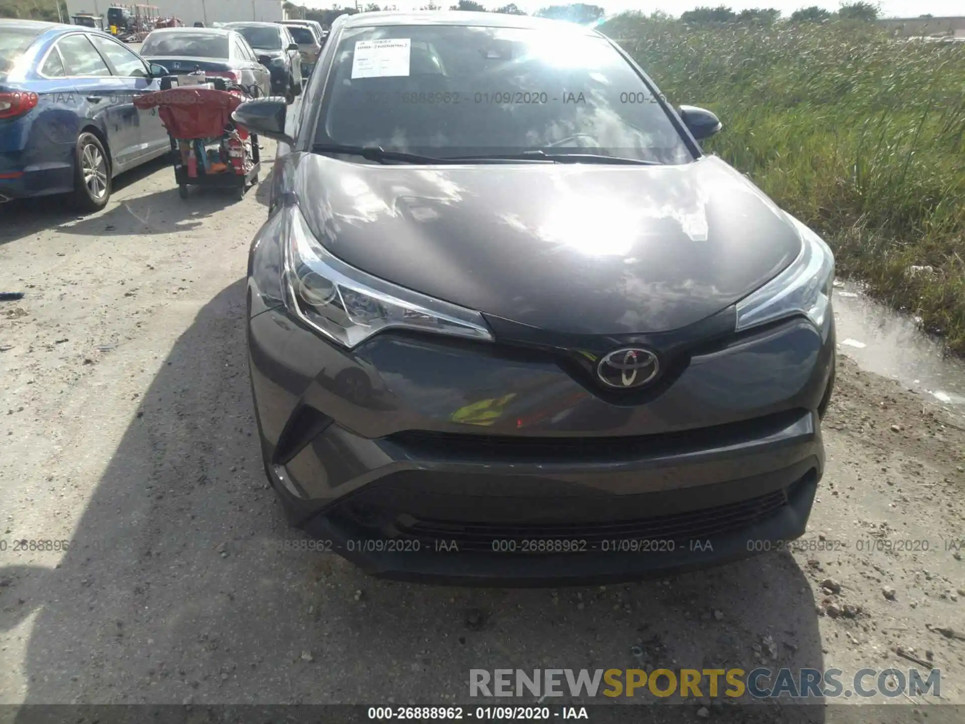 6 Photograph of a damaged car NMTKHMBX5KR090151 TOYOTA C-HR 2019