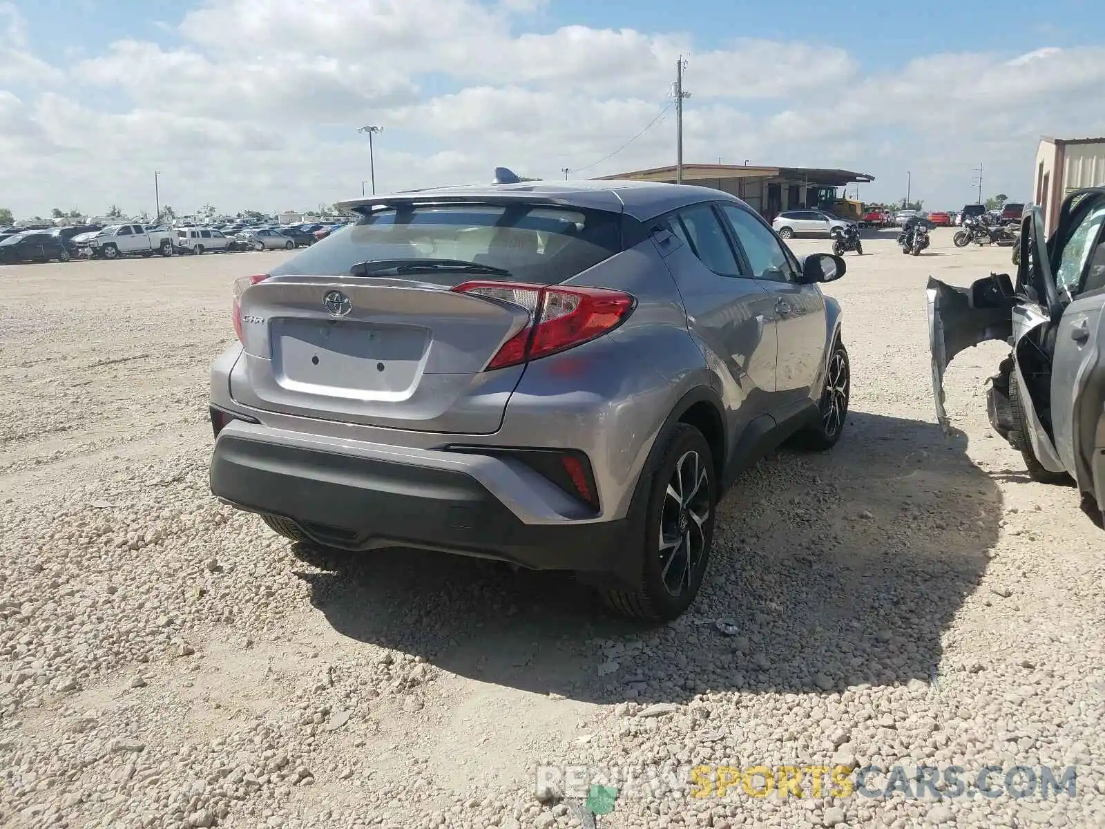 4 Photograph of a damaged car NMTKHMBX5KR092109 TOYOTA C-HR 2019