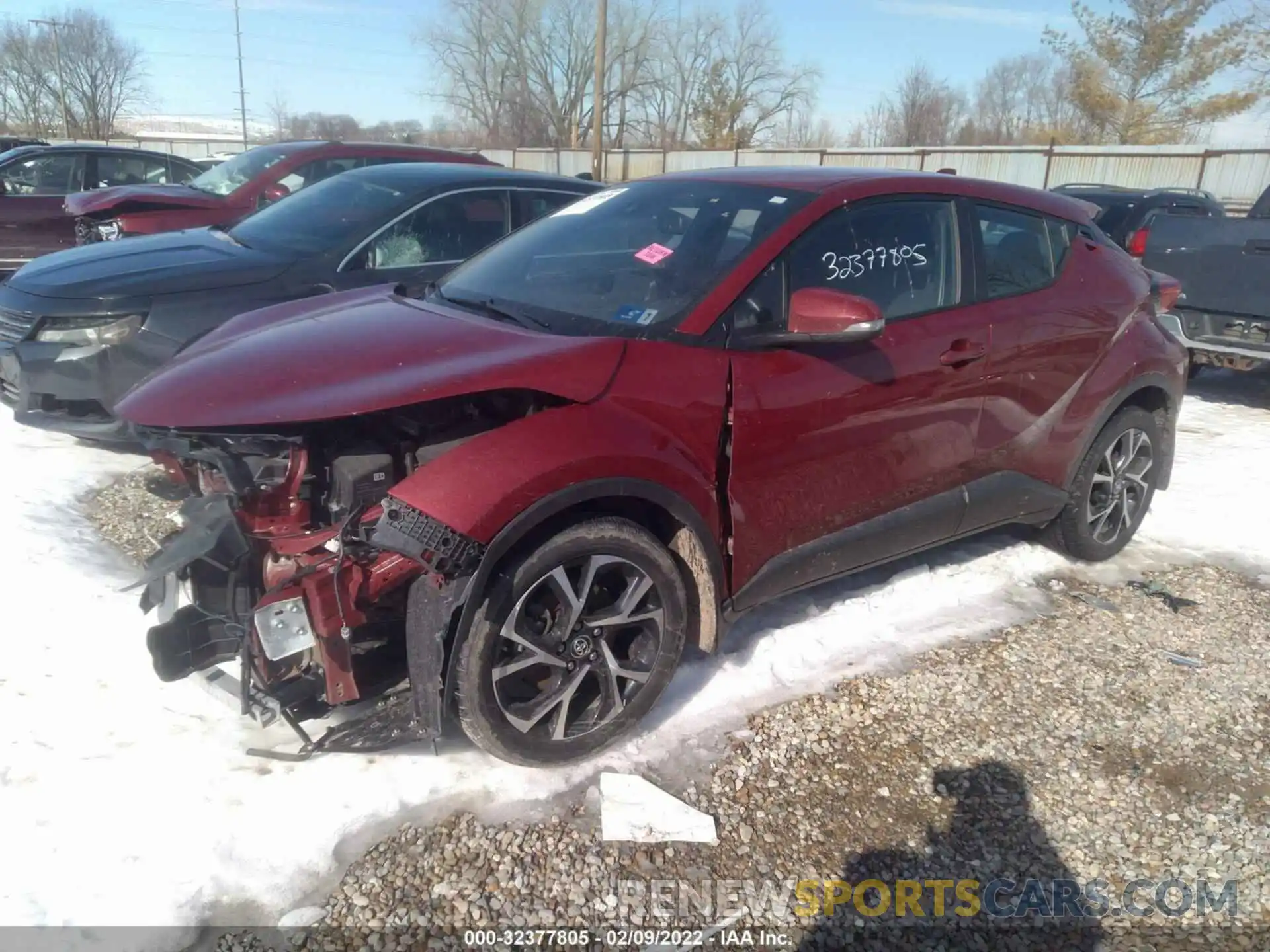 2 Photograph of a damaged car NMTKHMBX5KR092241 TOYOTA C-HR 2019