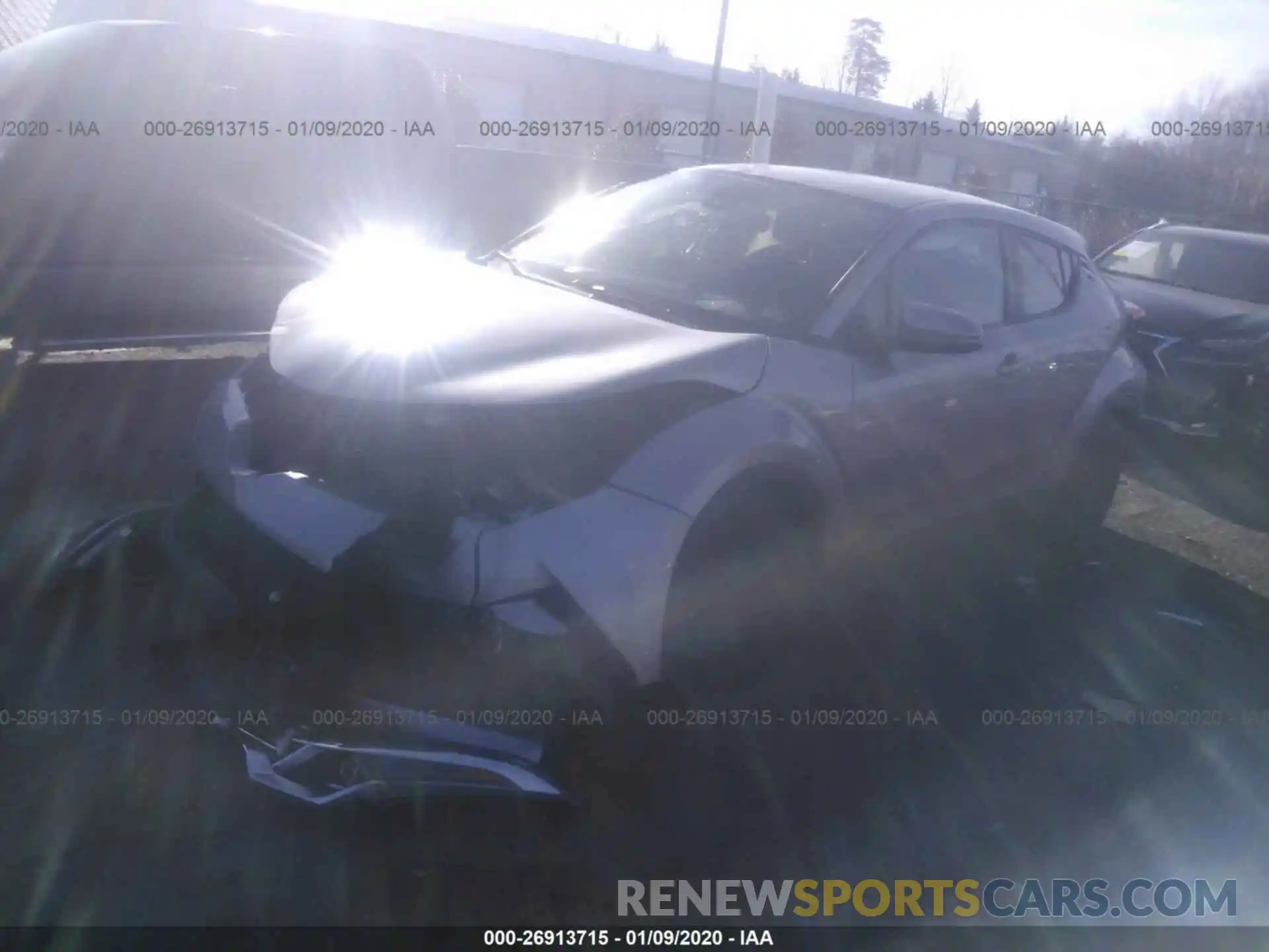 2 Photograph of a damaged car NMTKHMBX5KR092451 TOYOTA C-HR 2019