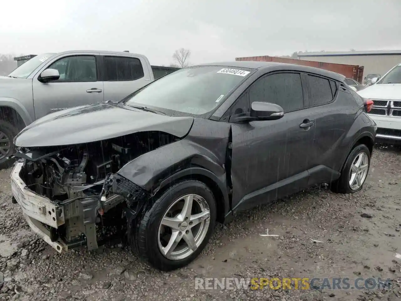 1 Photograph of a damaged car NMTKHMBX5KR093096 TOYOTA C-HR 2019