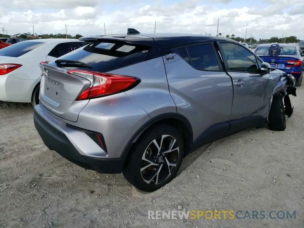 4 Photograph of a damaged car NMTKHMBX5KR097486 TOYOTA C-HR 2019