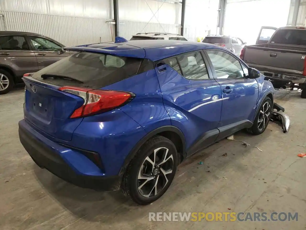 4 Photograph of a damaged car NMTKHMBX5KR098167 TOYOTA C-HR 2019