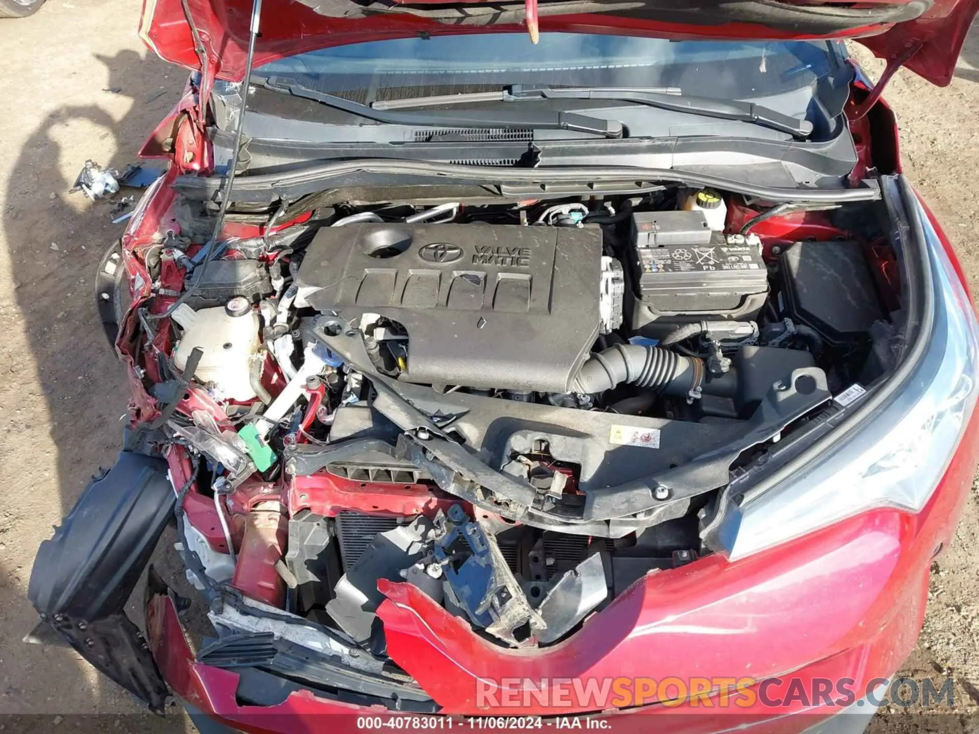 10 Photograph of a damaged car NMTKHMBX5KR098802 TOYOTA C-HR 2019