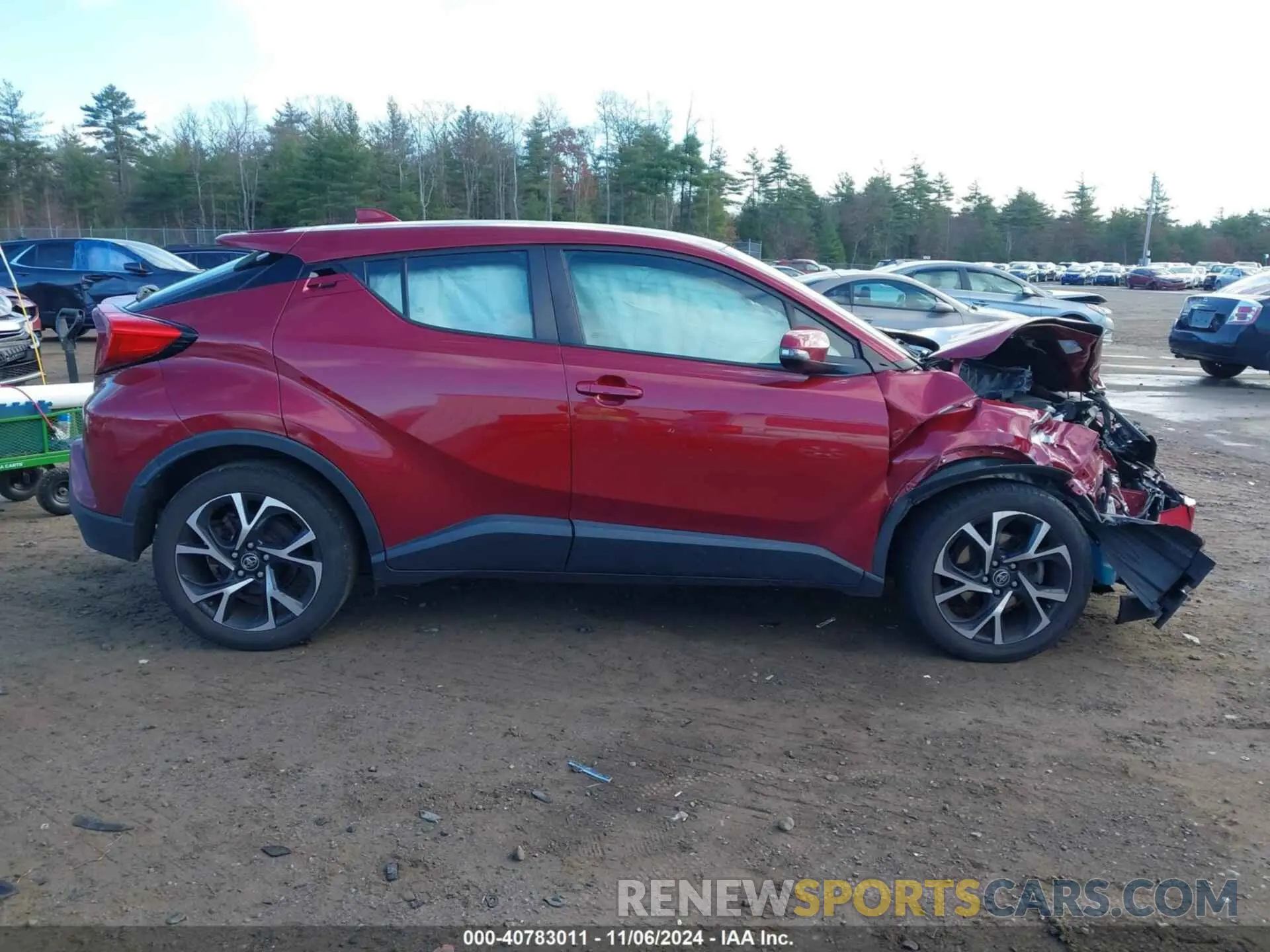 14 Photograph of a damaged car NMTKHMBX5KR098802 TOYOTA C-HR 2019