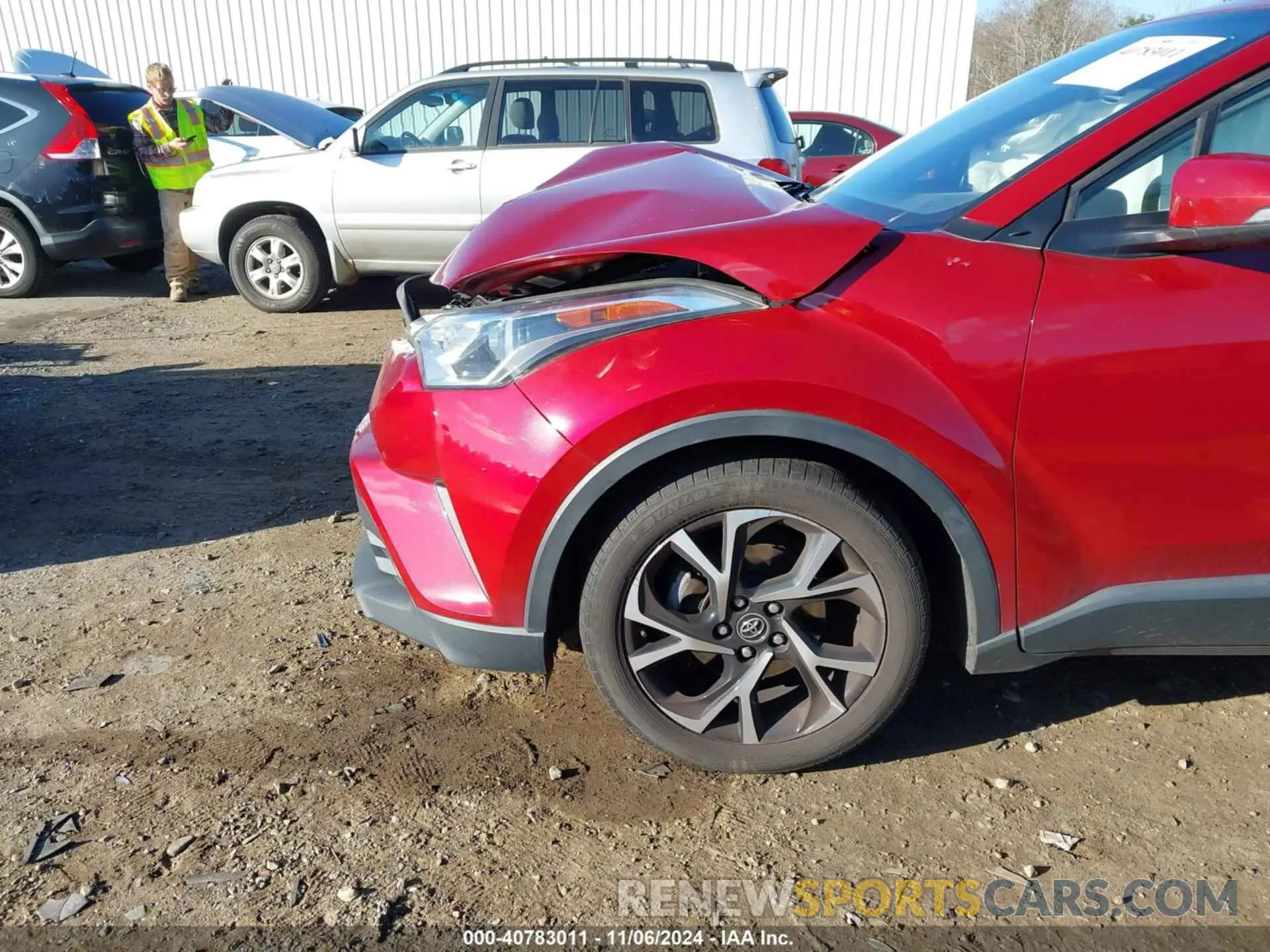 18 Photograph of a damaged car NMTKHMBX5KR098802 TOYOTA C-HR 2019