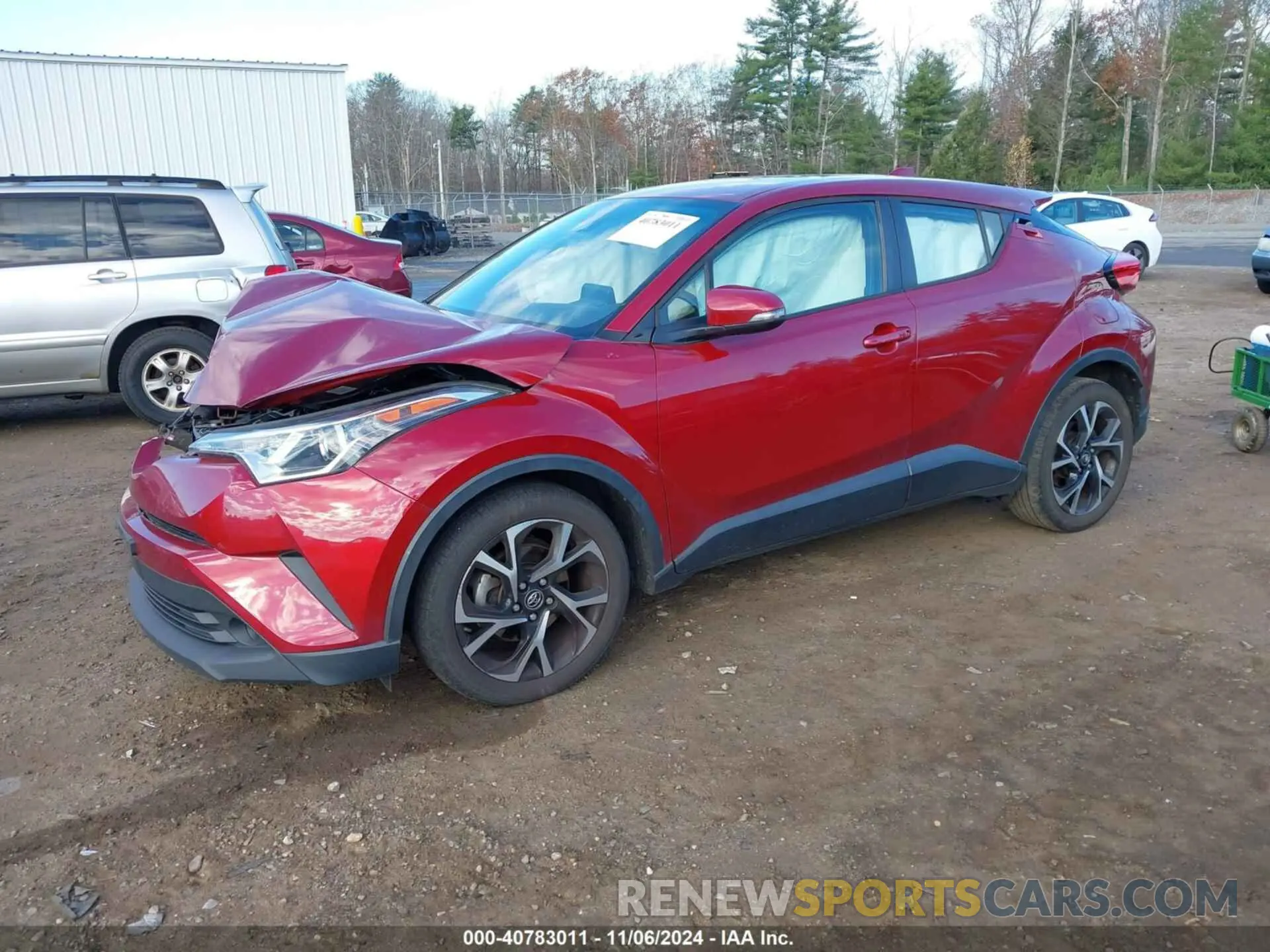 2 Photograph of a damaged car NMTKHMBX5KR098802 TOYOTA C-HR 2019