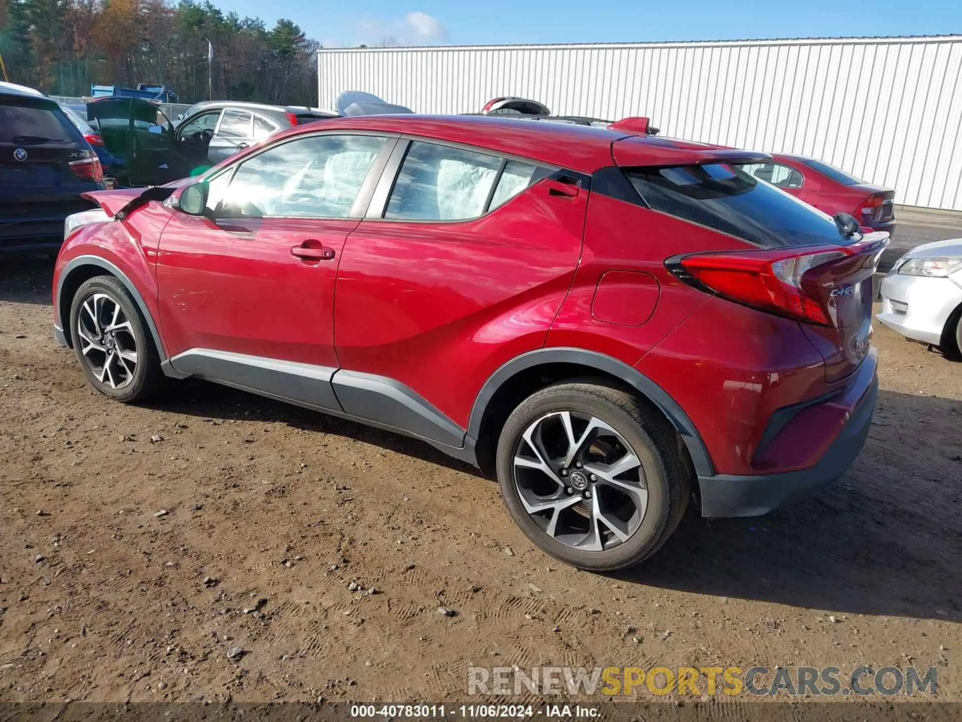 3 Photograph of a damaged car NMTKHMBX5KR098802 TOYOTA C-HR 2019