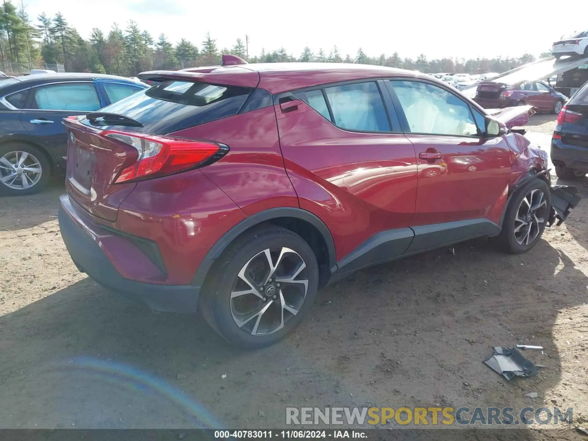 4 Photograph of a damaged car NMTKHMBX5KR098802 TOYOTA C-HR 2019