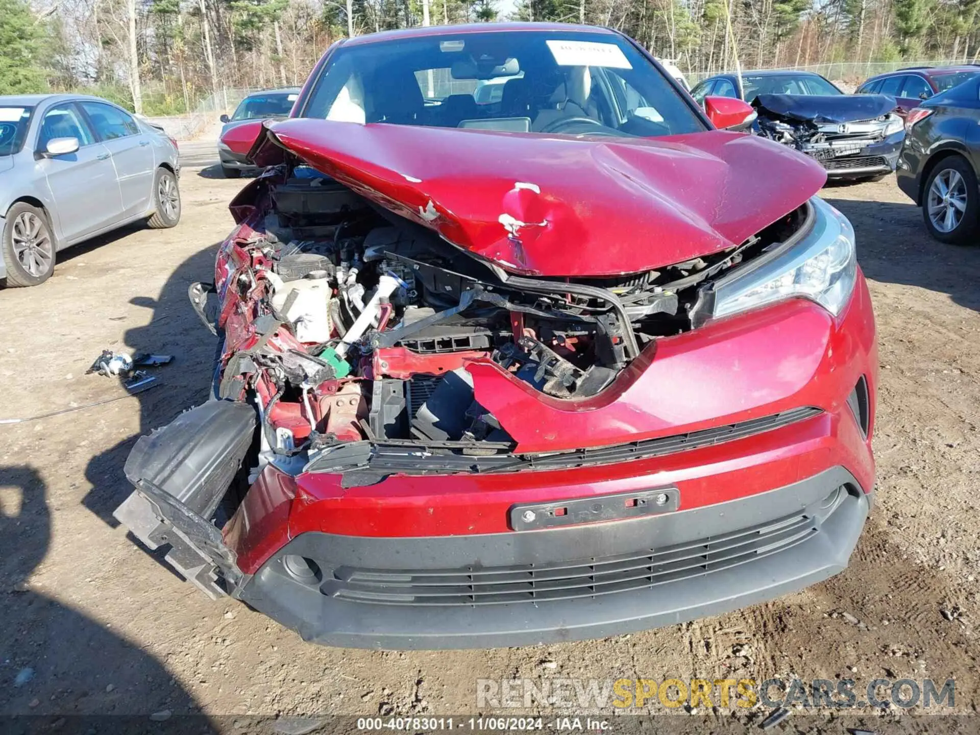 6 Photograph of a damaged car NMTKHMBX5KR098802 TOYOTA C-HR 2019