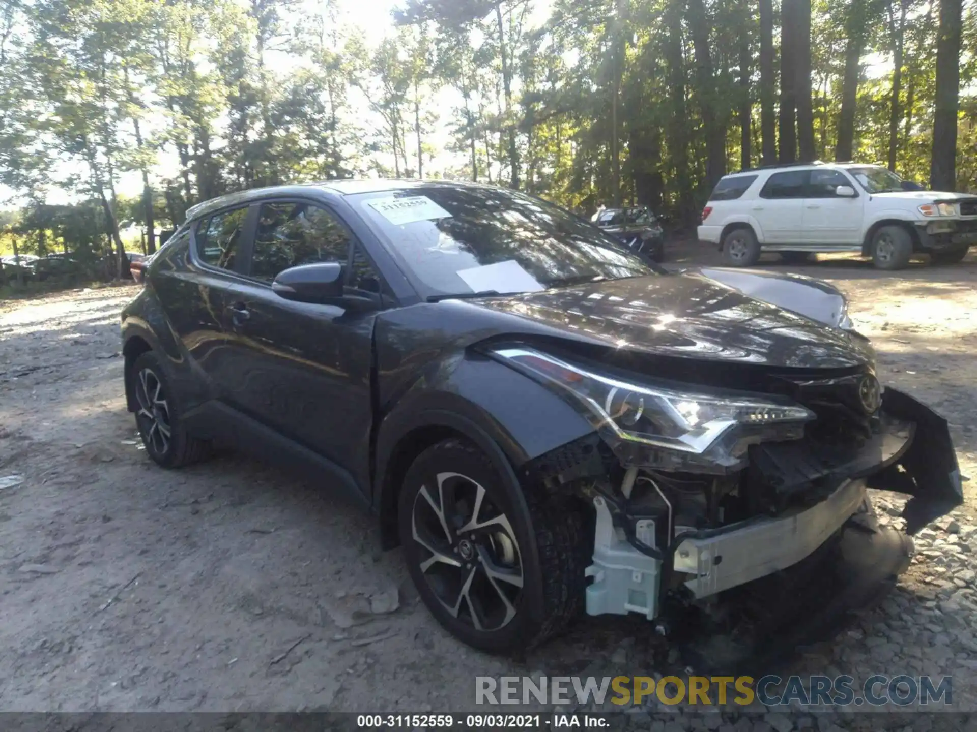 1 Photograph of a damaged car NMTKHMBX5KR099254 TOYOTA C-HR 2019